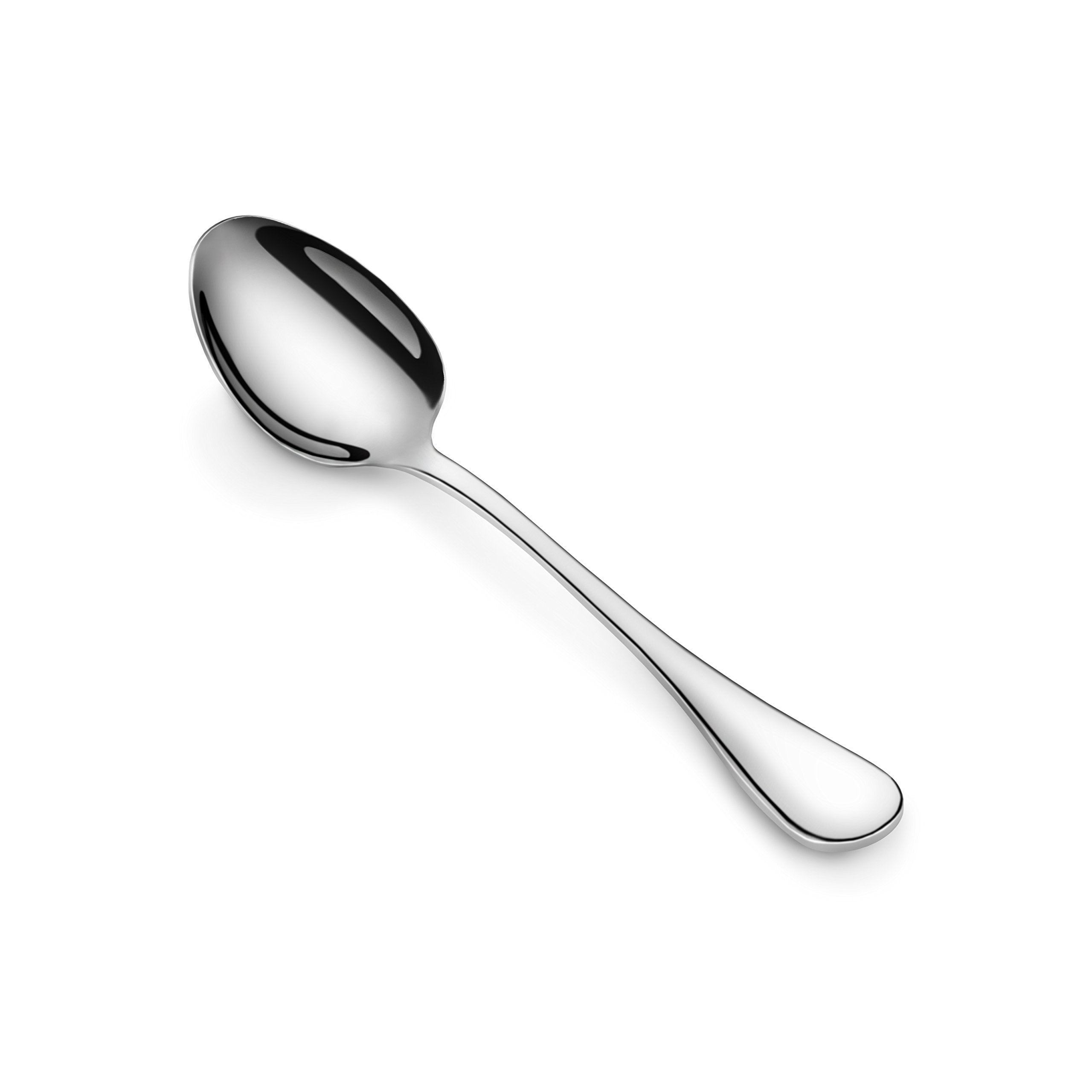 Artaste 56396 Rain 18/10 Stainless Steel Espresso Spoon,4.85-Inch, Set Of 6, Silver