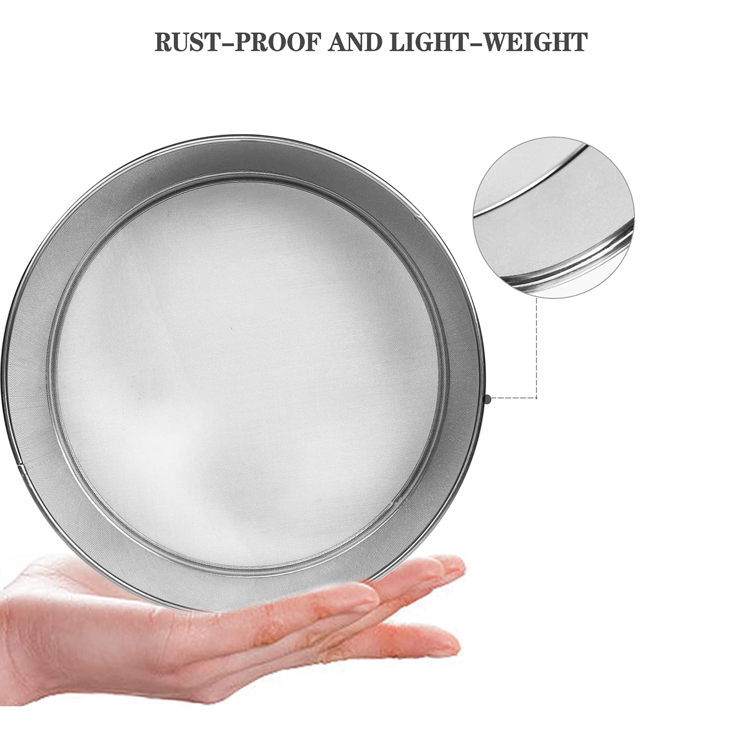 Sidasu Vibrating Sifter Mesh Screen 60 Mesh Stainless Steel Vibrating Sieve Mesh Screen For Automatic Powder Sifter Machine