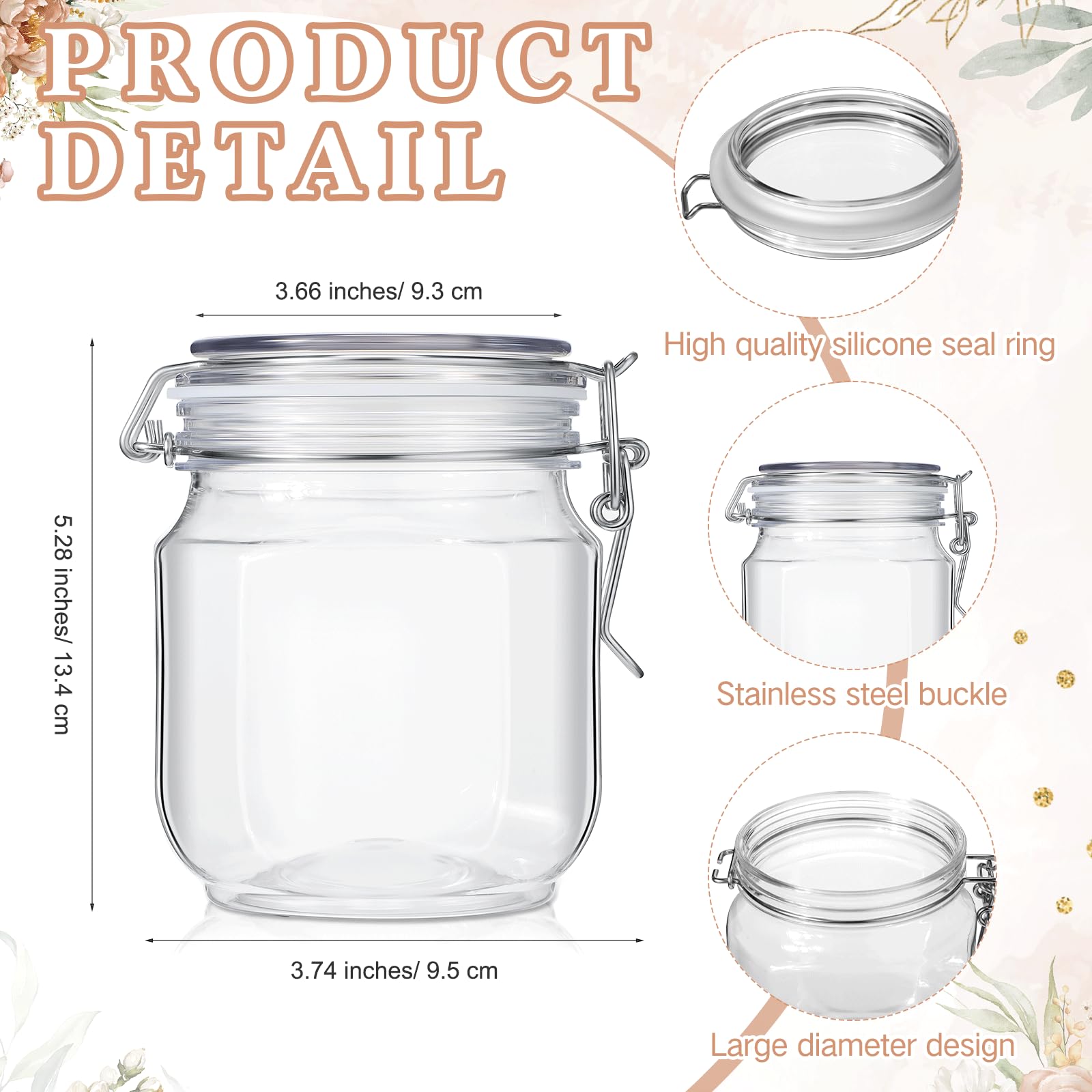 Sintuff 114 Pieces Advice and Wishes Cards Jar - Boho Floral Wedding Decoration, Hilarious Bridal Shower Games, Advice and Wishe