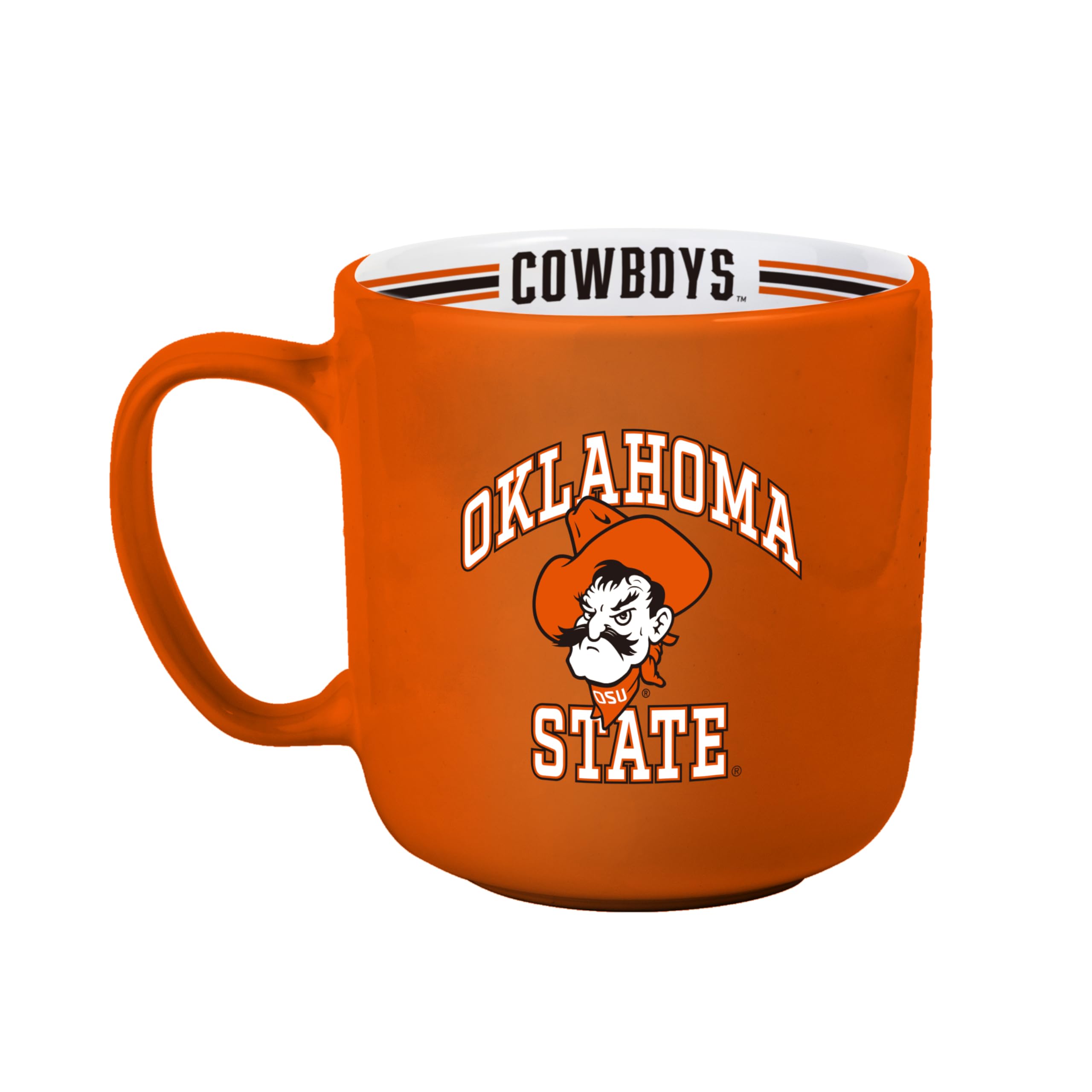 logobrands OK State 15oz Stripe Mug