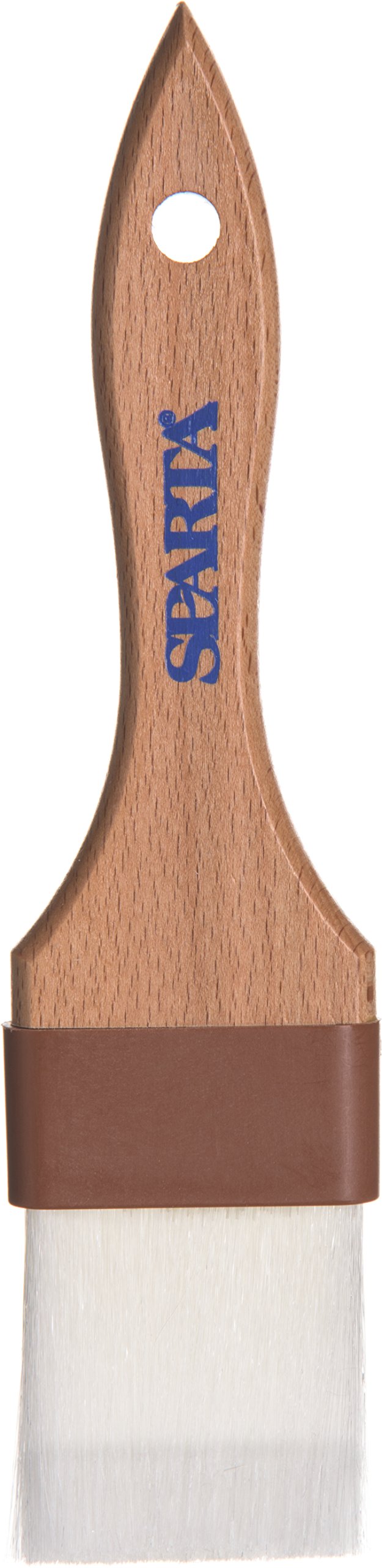 Sparta 4039700 Nylon Wide Brush, Flat With Nylon Bristles, 2 Inches, Brown