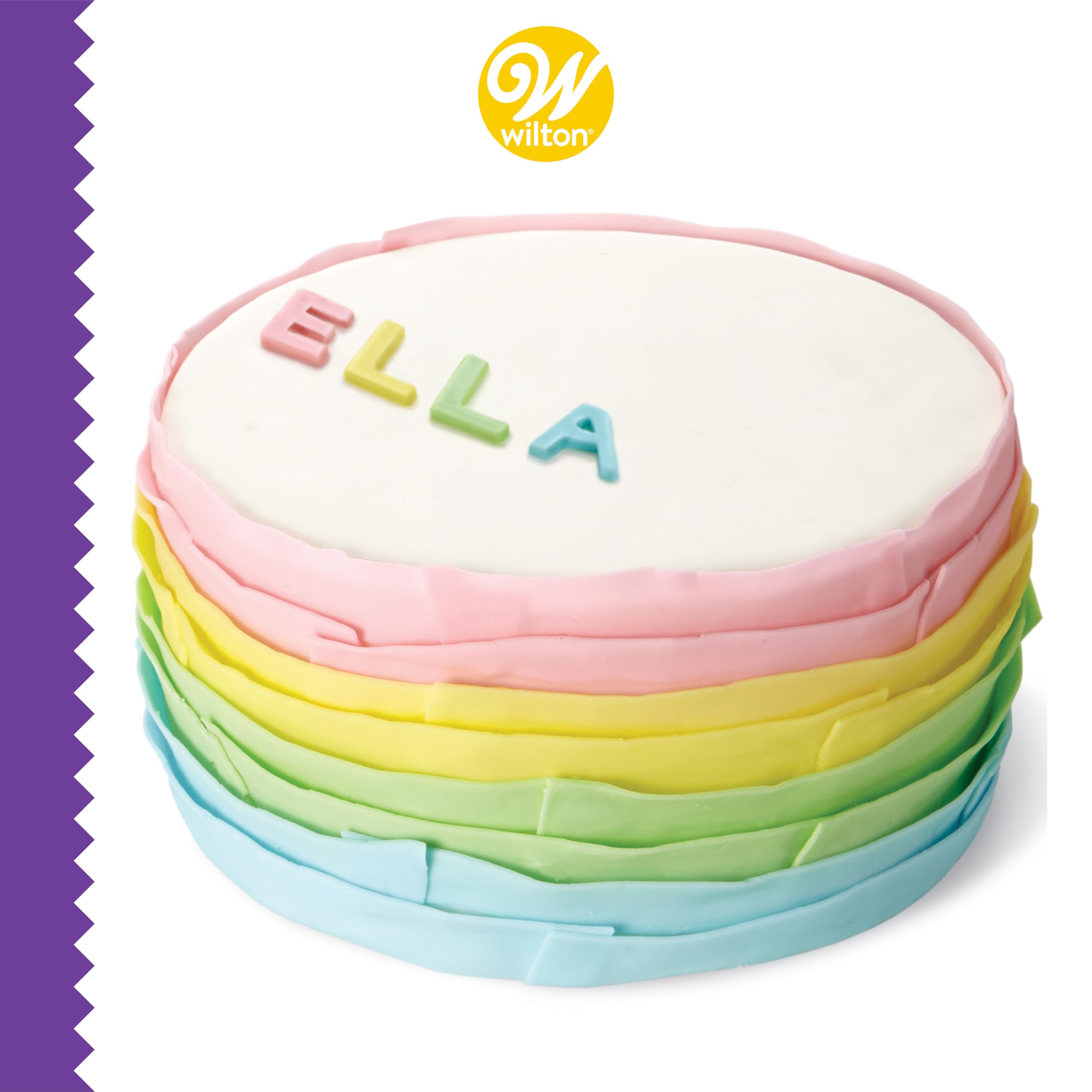 Wilton Decorator Preferred Pastel Fondant, Fondant Icing 4 Count(Pack Of 1)