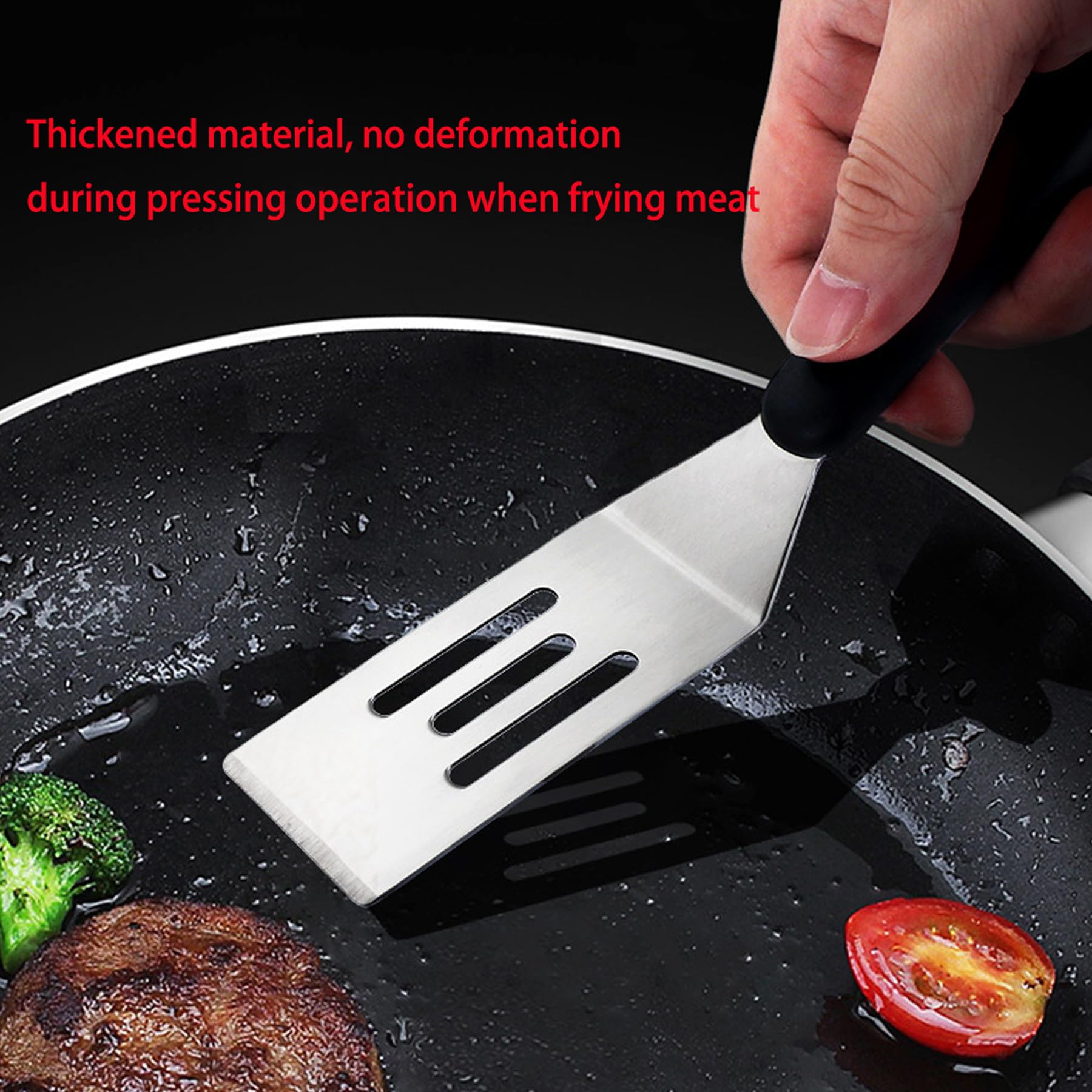 Mini Spatula,Small Spatula For Kitchen Use,Metal Spatula For Cooking,Small Metal Spatula For Cast Iron Skillet, Ideal For Steaks