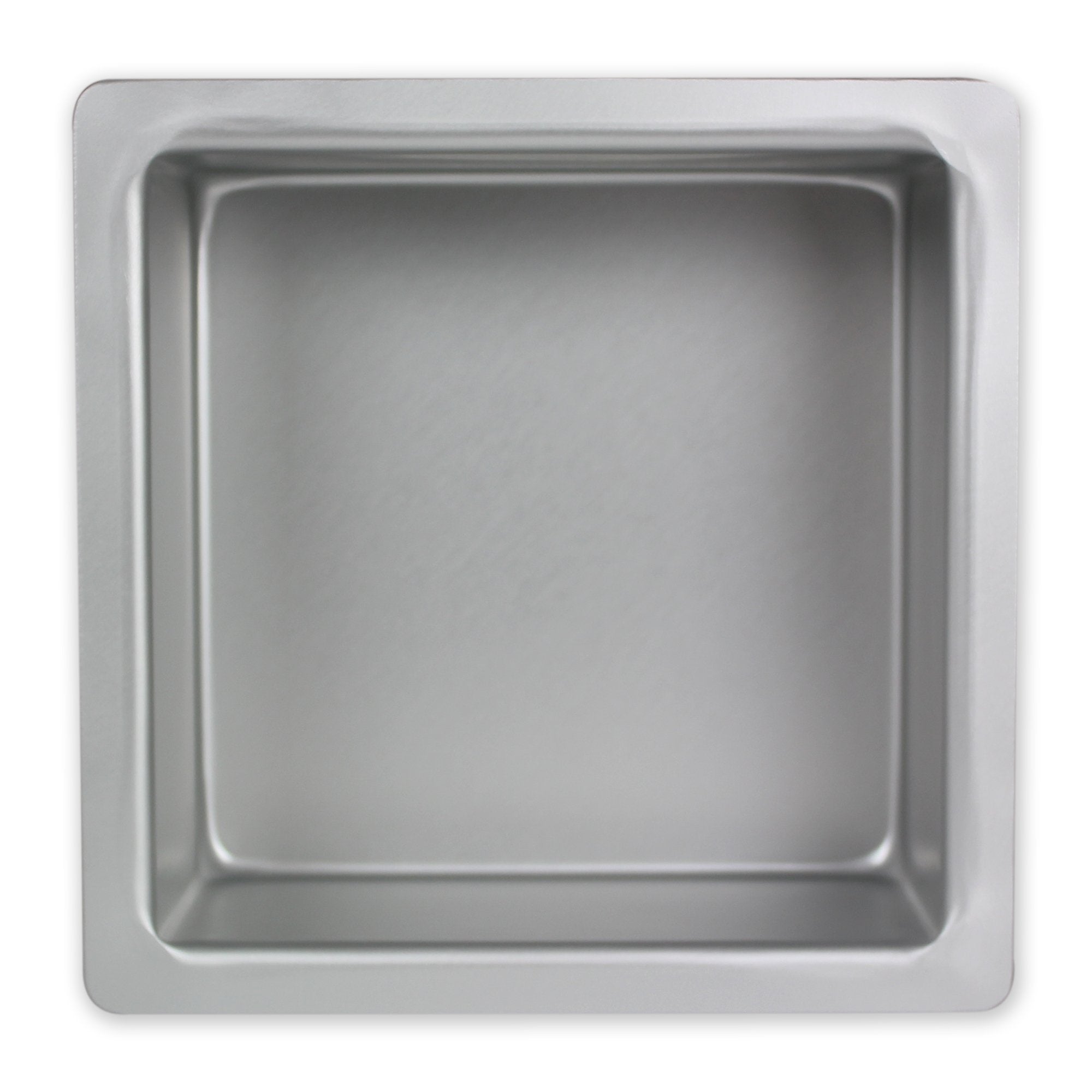 Pme Professional Aluminum Baking Pan, Square 10 X 4, Standard, Silver