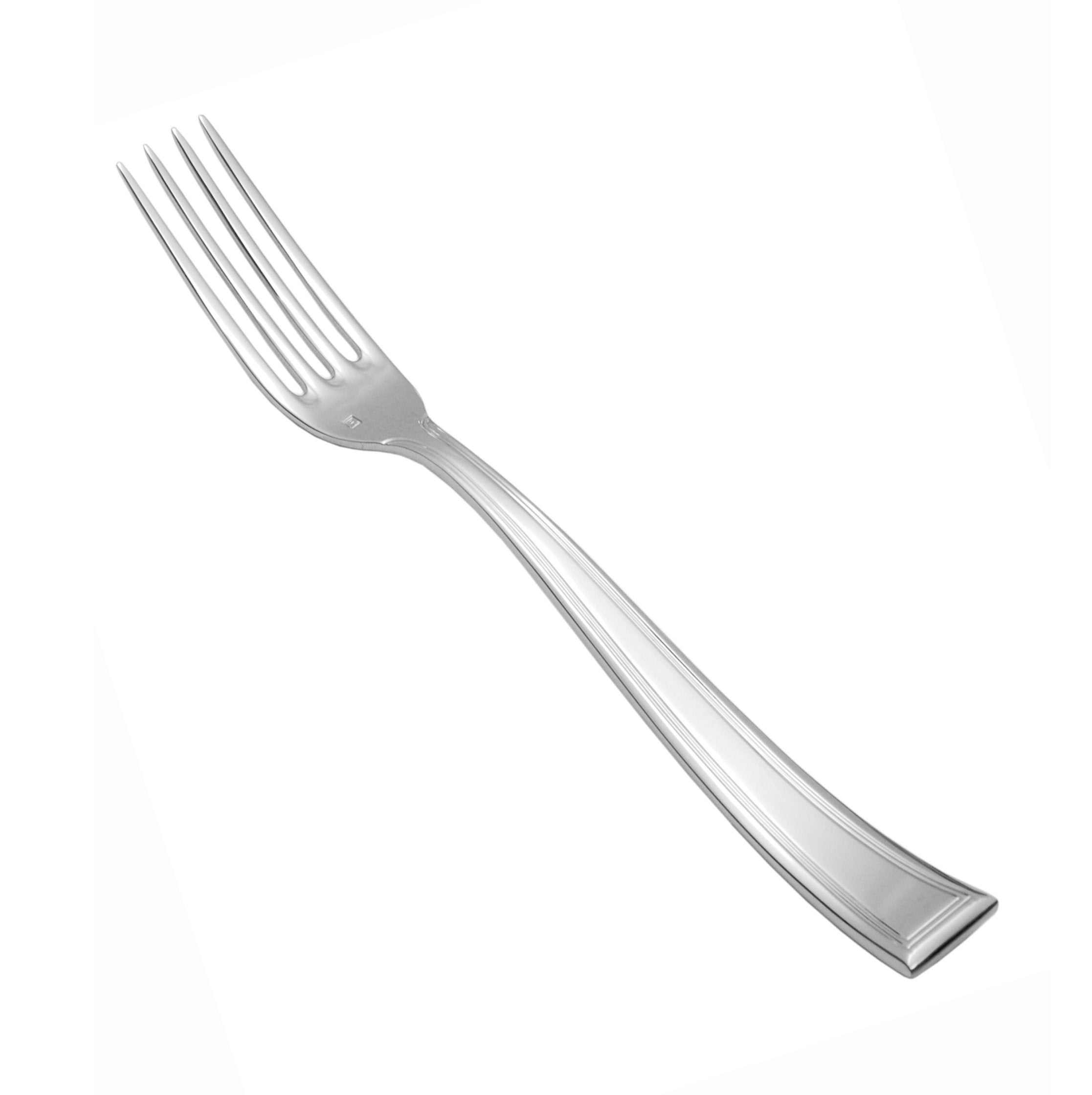 Fortessa Pantheon 18/10 Stainless Steel Flatware Table Fork, Set Of 12, Silver