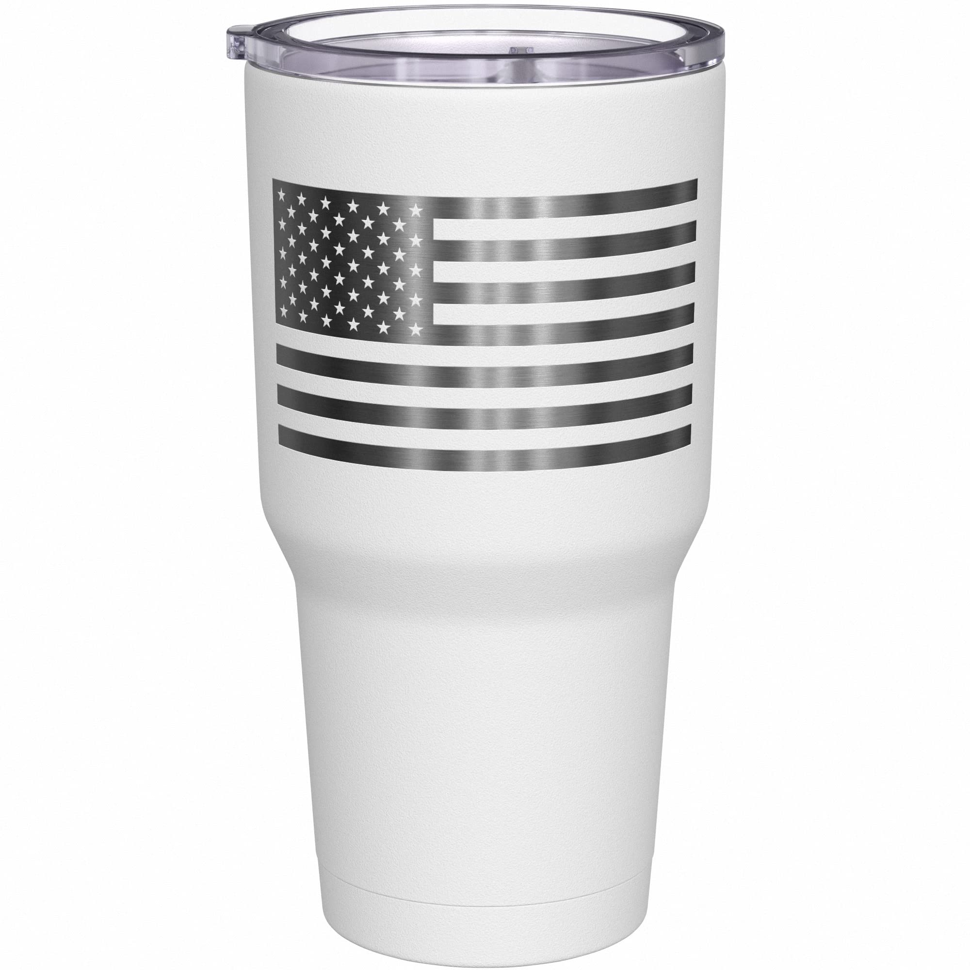 We The People Holsters - Navy Veteran - Navy Travel Mug - American Flag Coffee Travel Mug - Navy Military Tumbler - Double Insul