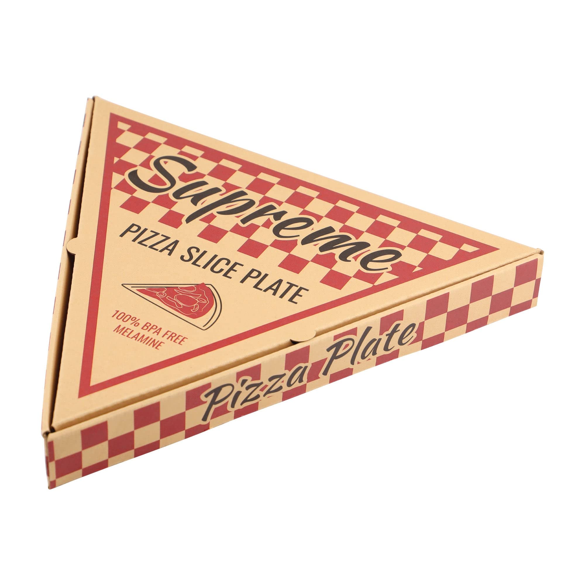 Supreme Housewares Upware 6-Piece 9 Inch Melamine Pizza Plate