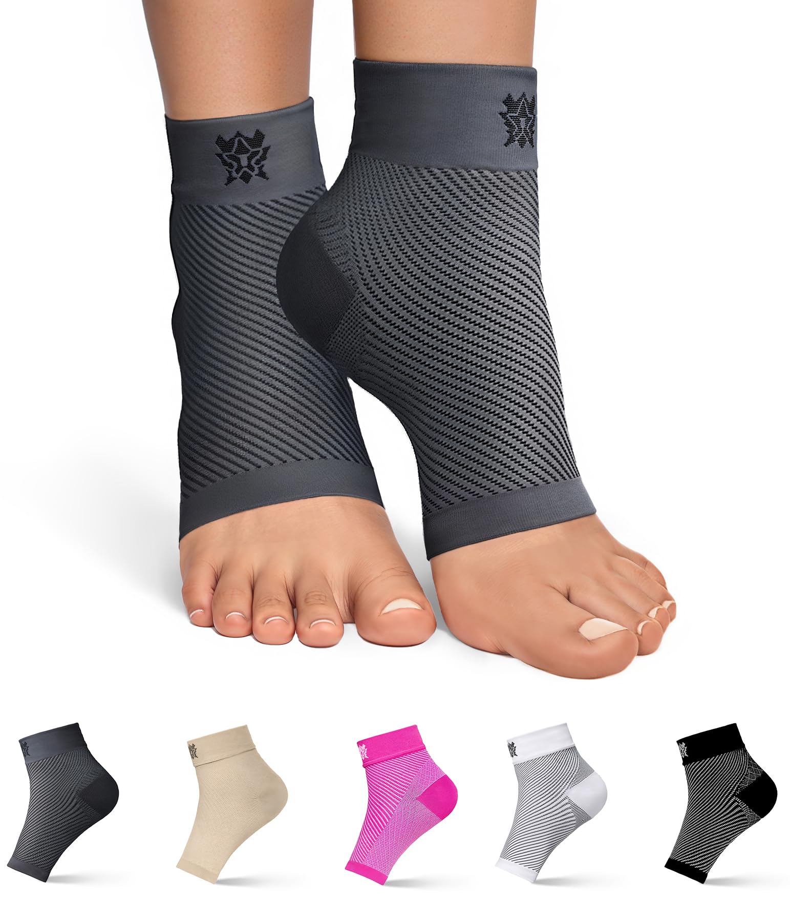 Bitly Plantar Fasciitis Socks For Women  Men - Best Foot  Ankle Compression Sleeve, Brace For Everyday Use - Provides Arch Suppo
