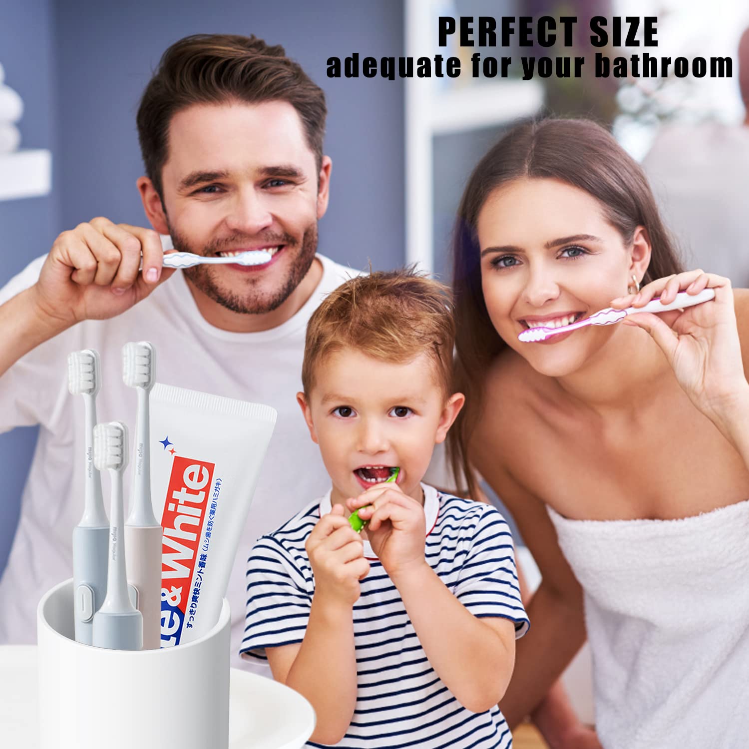 Bathroom Tumbler Cup 10.5Oz Reusable Unbreakable Toothbrush Cup 300Ml Mouthwash Cups Plastic Easy To Clean Bathroom Cup Toothbru
