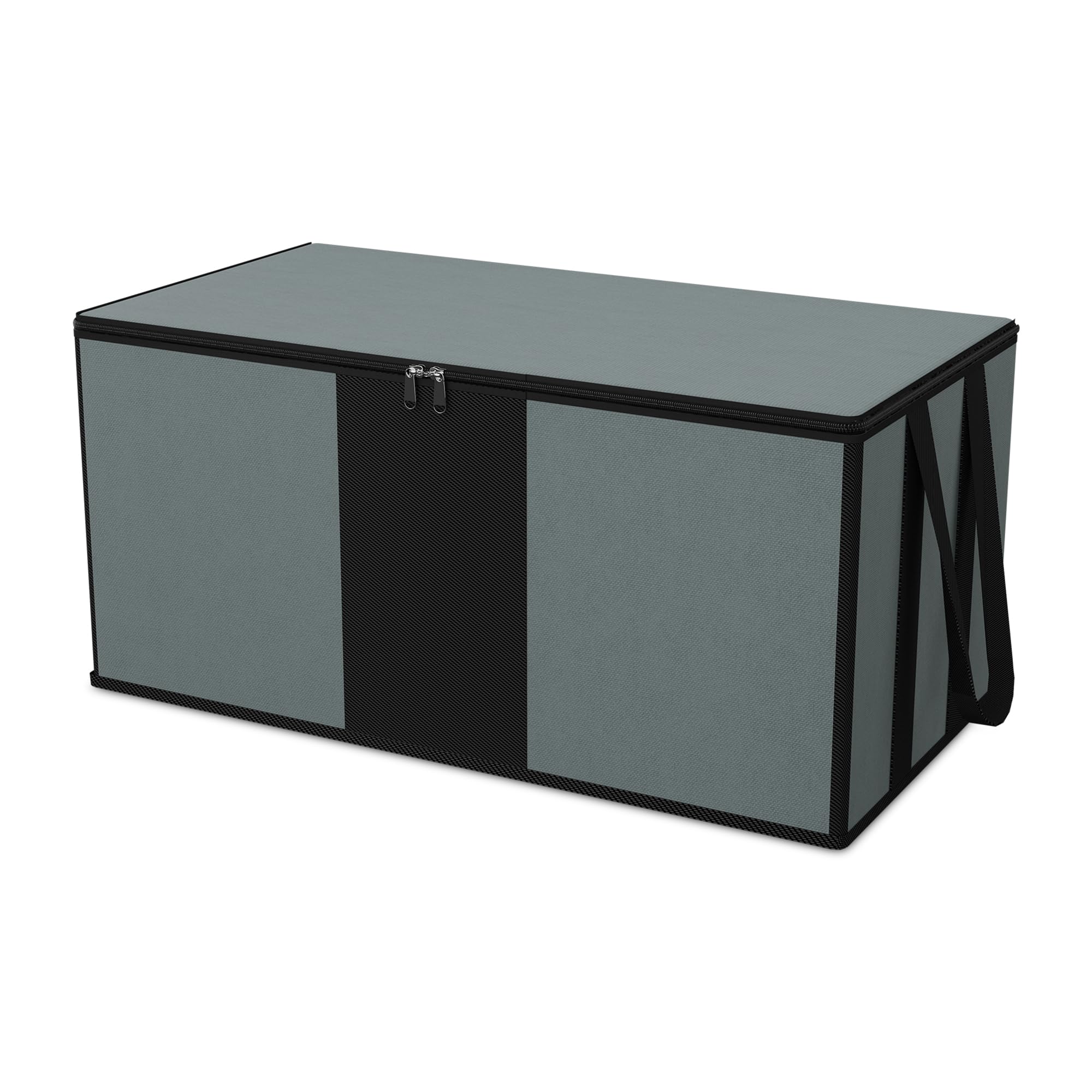 Kuber Industries Rexine Underbed Storage Bag | Foldable Blanket Bags | Waterproof ClothingBedding Bag | Closet Wardrobe Organiz
