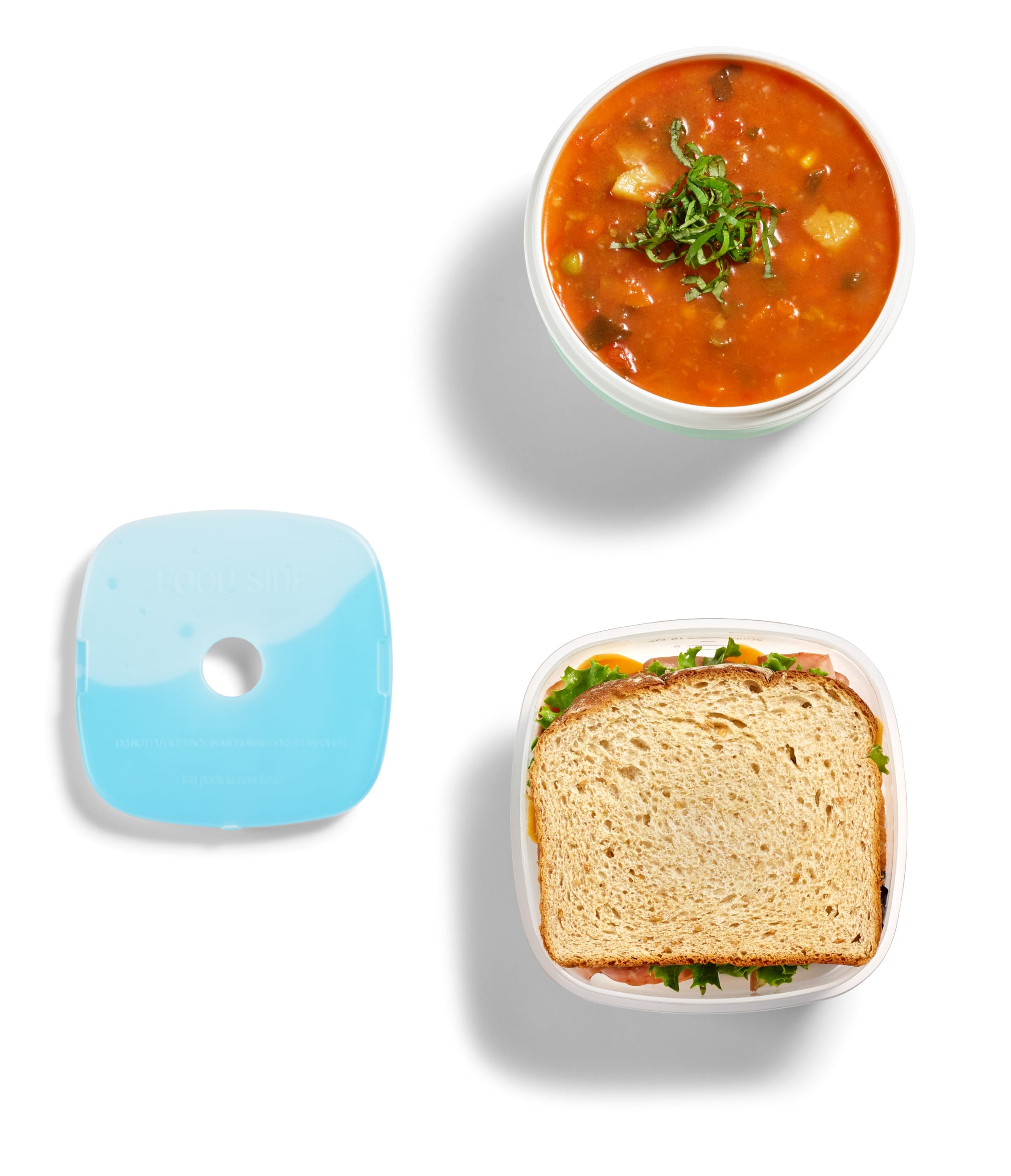 Fit & Fresh Healthy Living Soup And Sandwich Set, Green