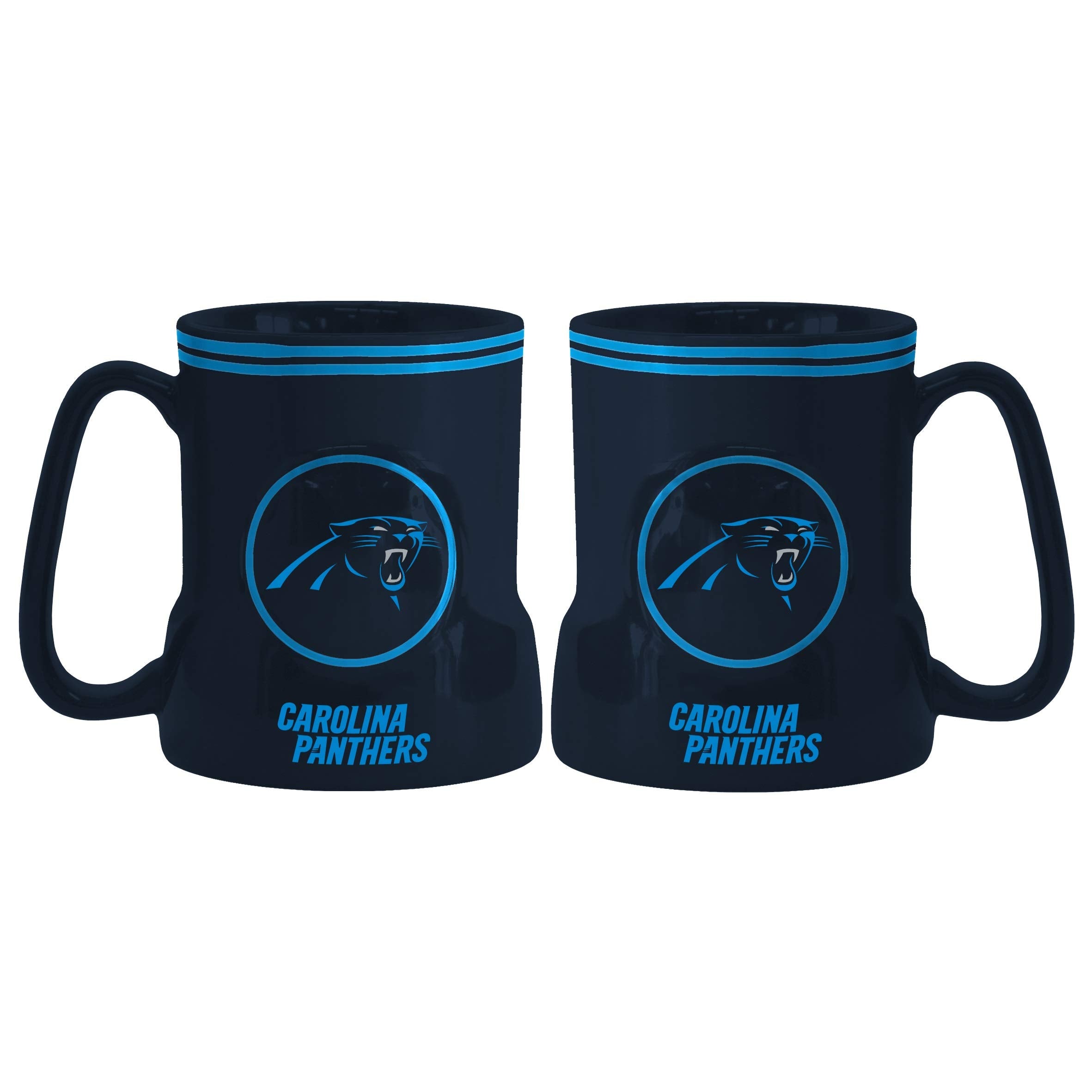 Boelter Brands Nfl Carolina Panthers Coffee Mug18Oz Game Time, Team Color, 18 Ounce