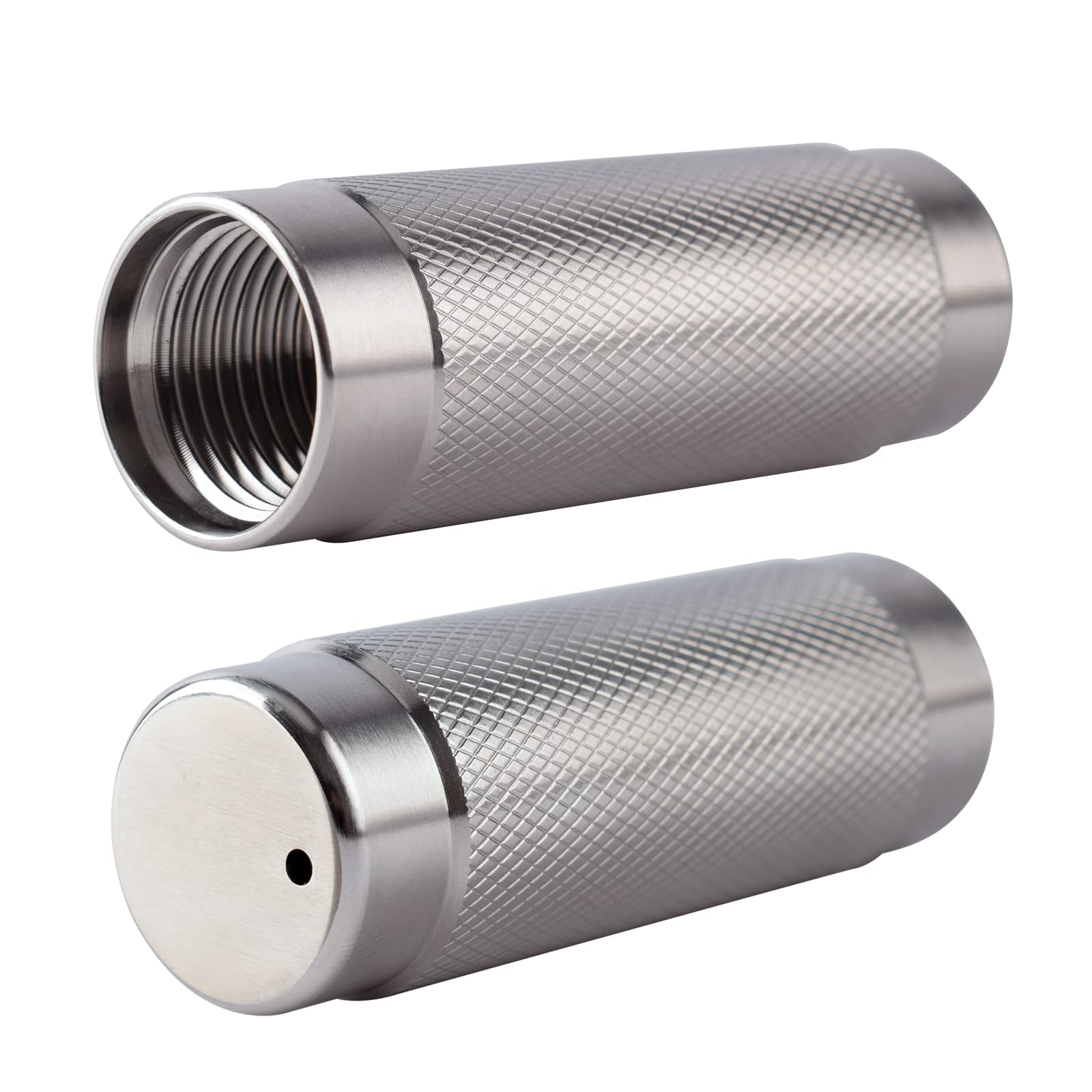 MUPCOOK Set of 5 Stainless Steel Whipped Cream Dispenser Parts - Replacement Kit, Silver