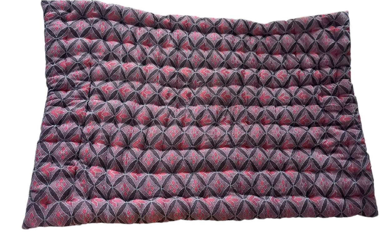 Adims Cotton Filled Quilt | Soft & Reversible, Foldable, Lightweight Firm Bed Mattress | Cotton Mattress Tufted Soft Rui Gadda 