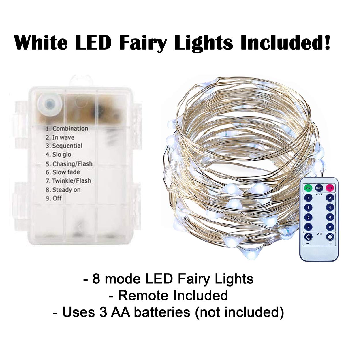 Vela Lanterns 12pk LED Fairy String Lights Candle Holder Decorative Moroccan Lantern, Clear Glass, Large