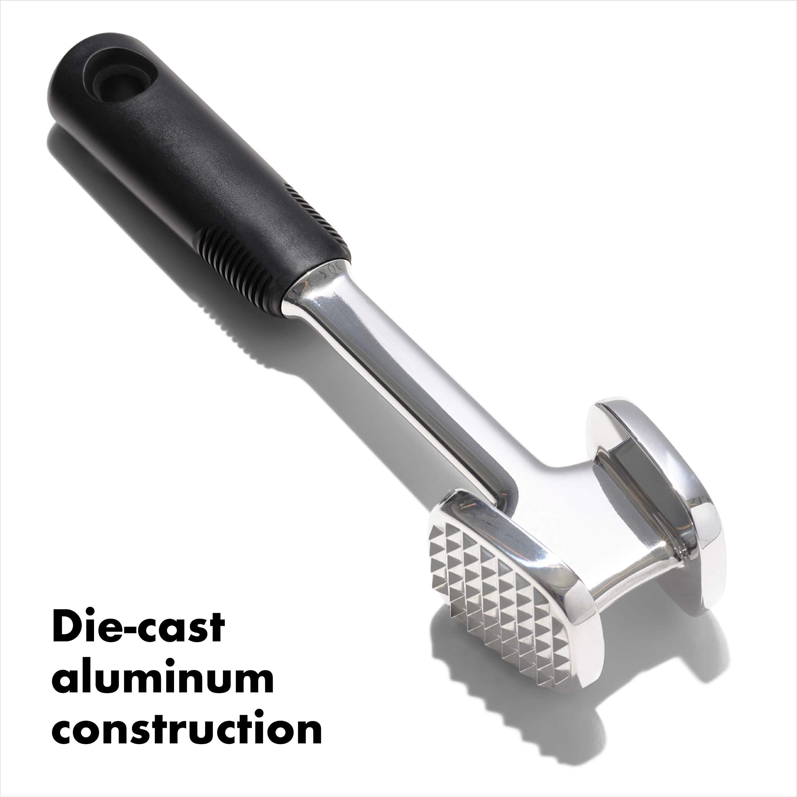 Oxo Good Grips Die Cast Meat Tenderizer Black 1.85 X 2.45 X 9.75''