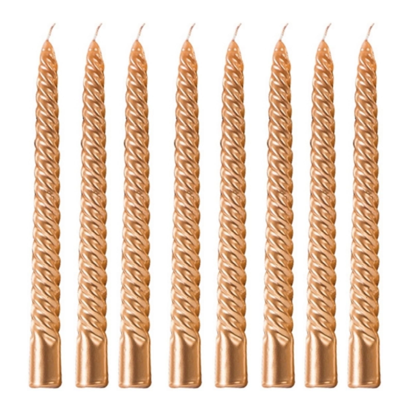 Kemladio 8 pcs 10 inch Taper Candles, Burning Unscented Tapered Candles 8 hrs, Long Candle Sticks,Dinner Candle,Tall Candle Stic