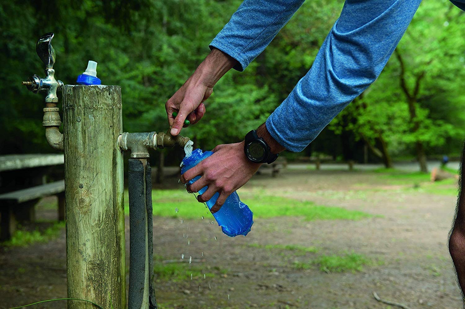 Camelbak 12Oz Quick Stow Flask, Blue