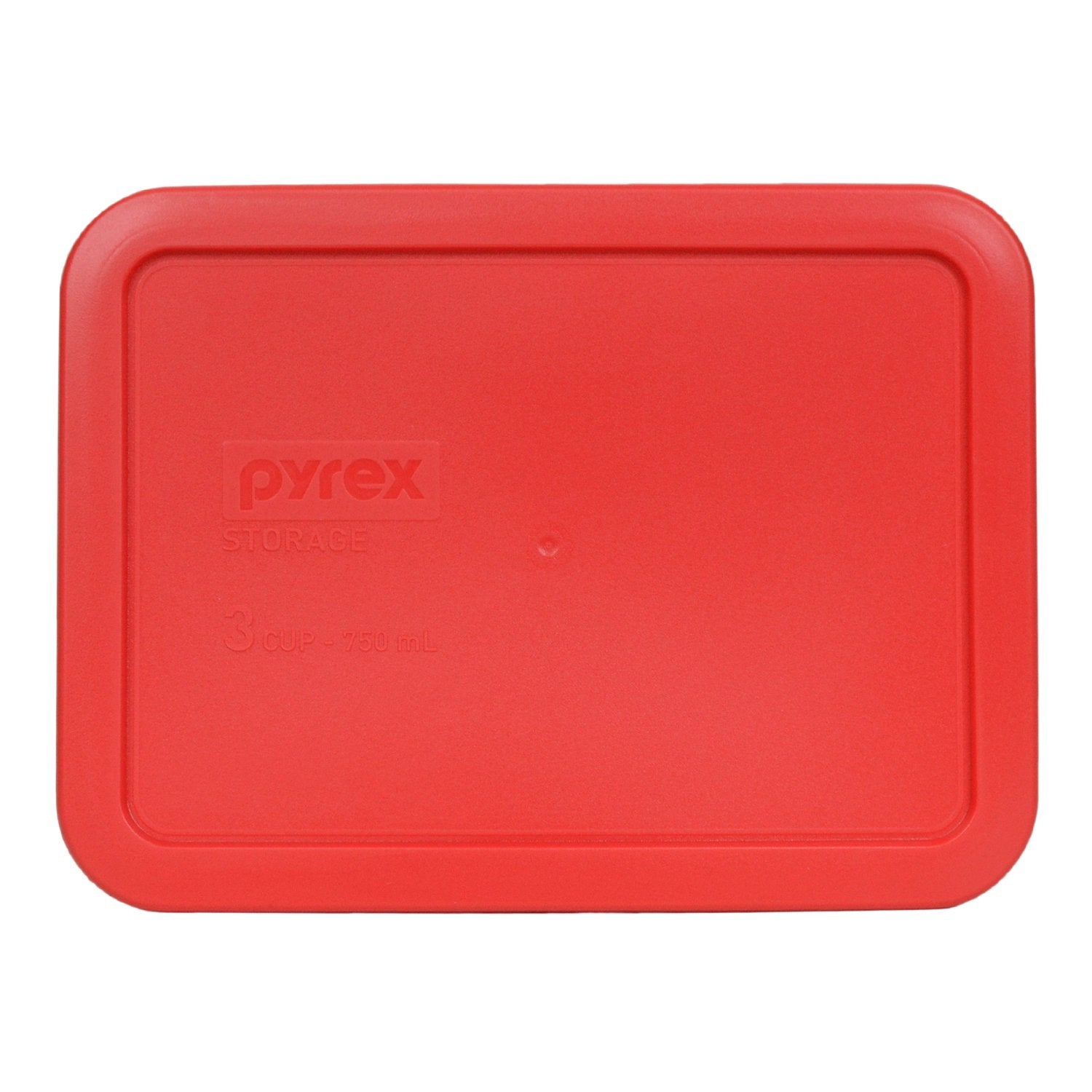 Pyrex (3) 7202-Pc 1 Cup Red (3) 7200-Pc 2 Cup Red (3) 7201-Pc 4 Cup Red (3) 7210-Pc 3 Cup Red Replacement Food Storage Lids Made