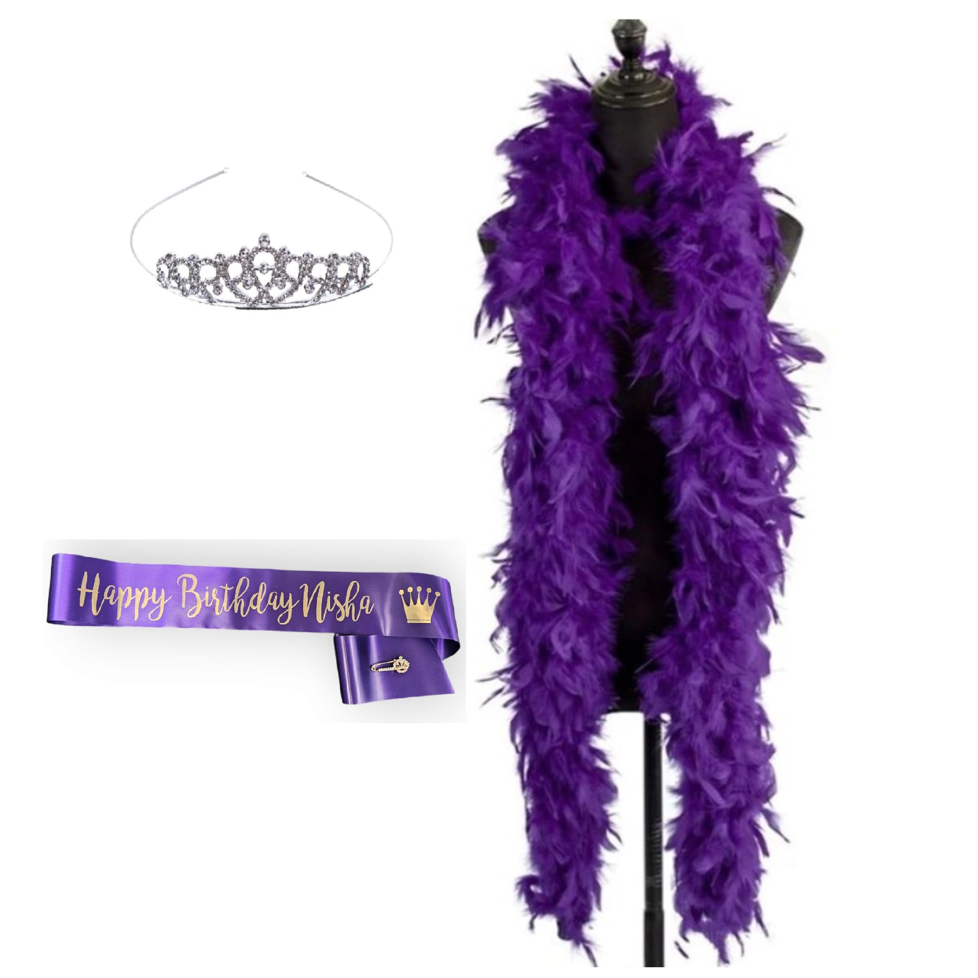 Amy'S Bubbling Boutique Personalized Sash Special Events Or Occasions Custom Made Party Halloween Beauty Pageant Birthday Weddin