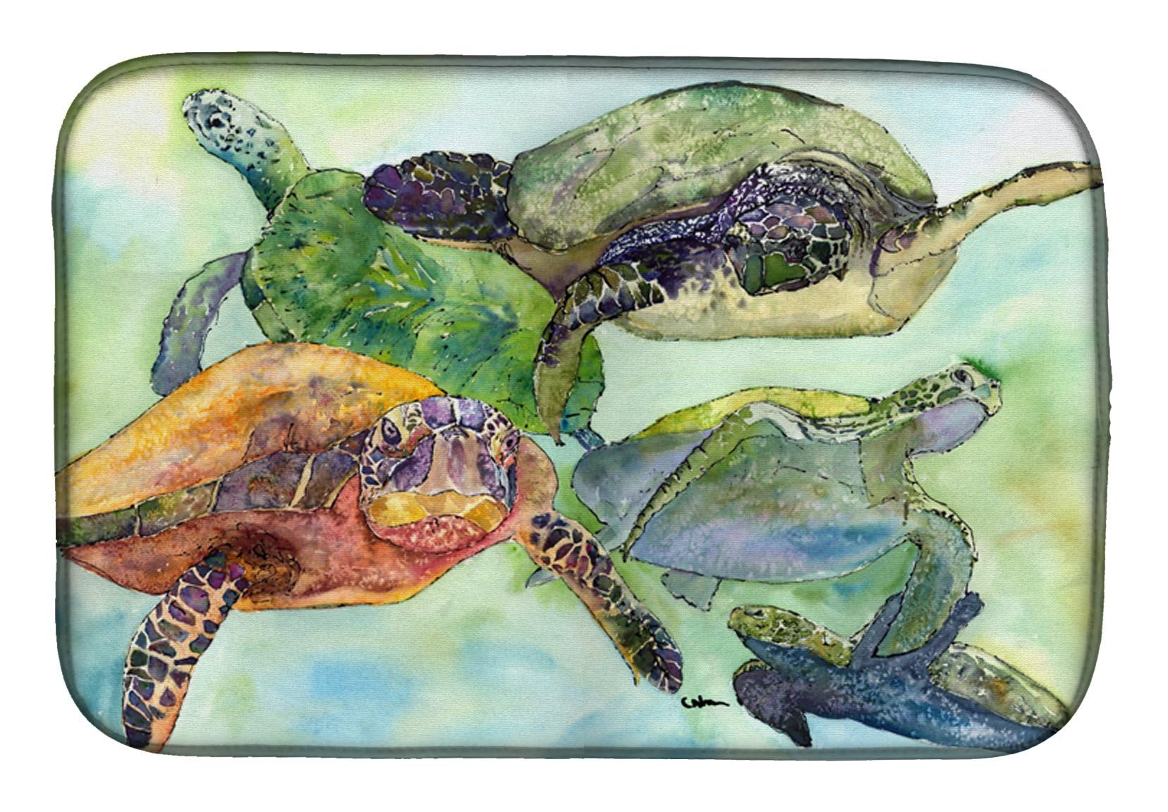 Turtle Dish Drying Mat 8549DDM