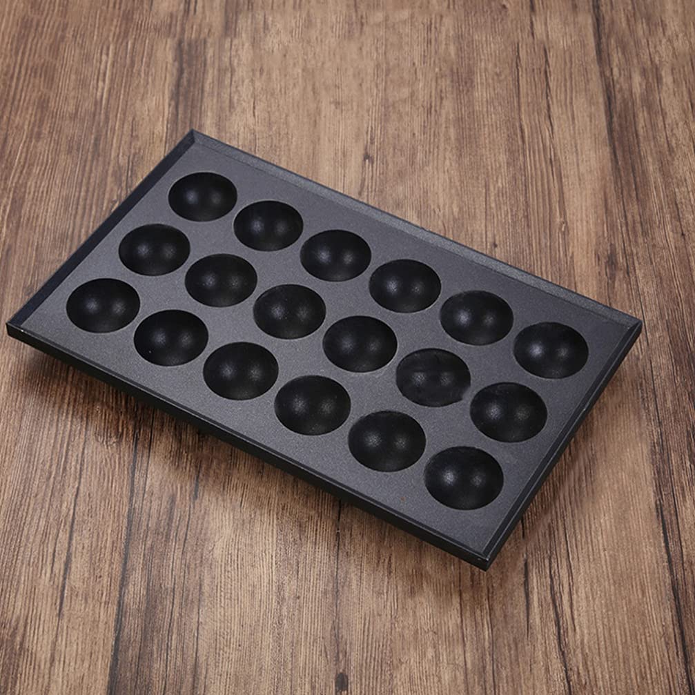 Zerodeko Takoyaki Pan, 28 Takoyaki Maker Baking Pan Japanese Octopus Meatball Grill Pan Egg Mold Tray Plate For Home Kitchen Cak