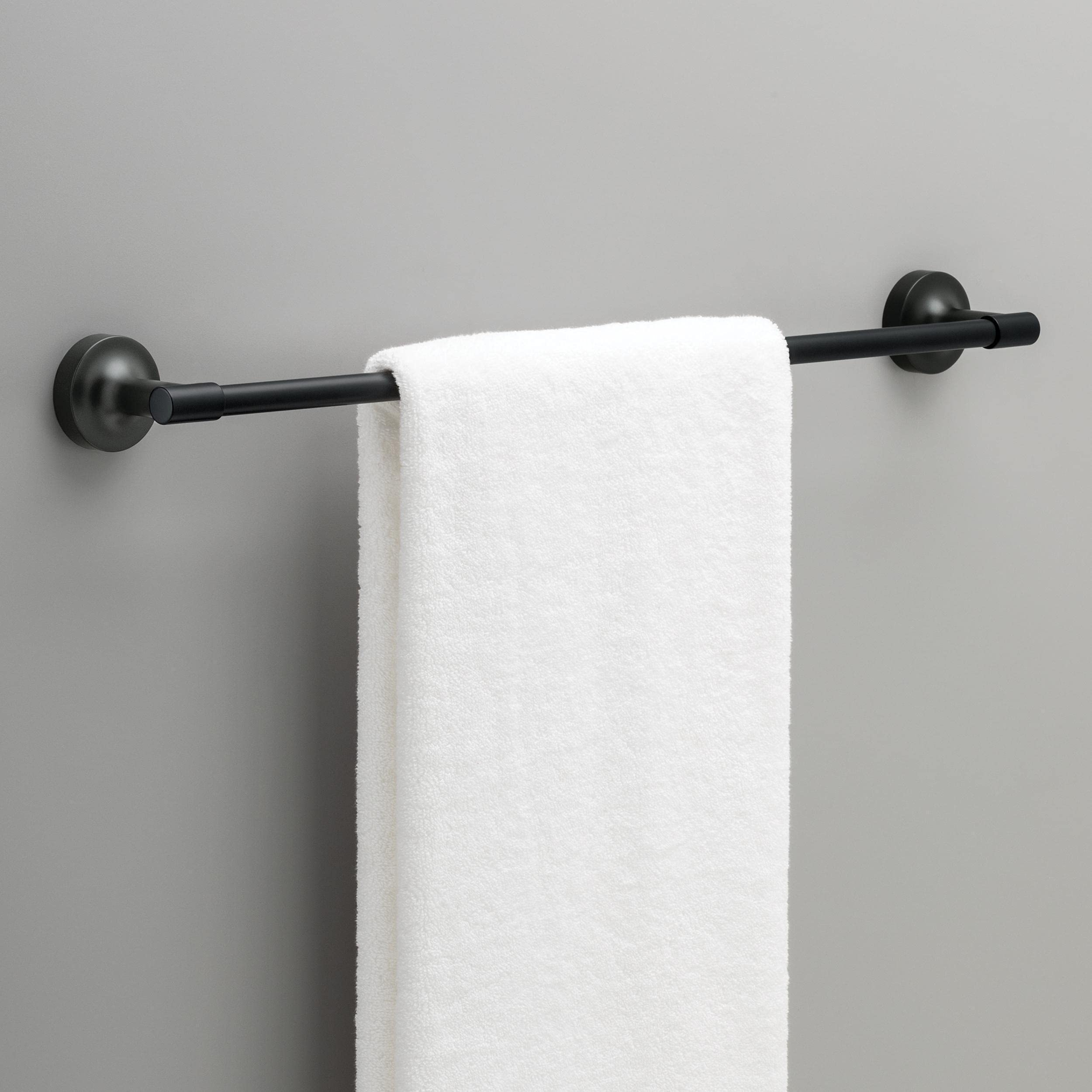 Franklin Brass Voisin 24 Towel Bar Matte Black