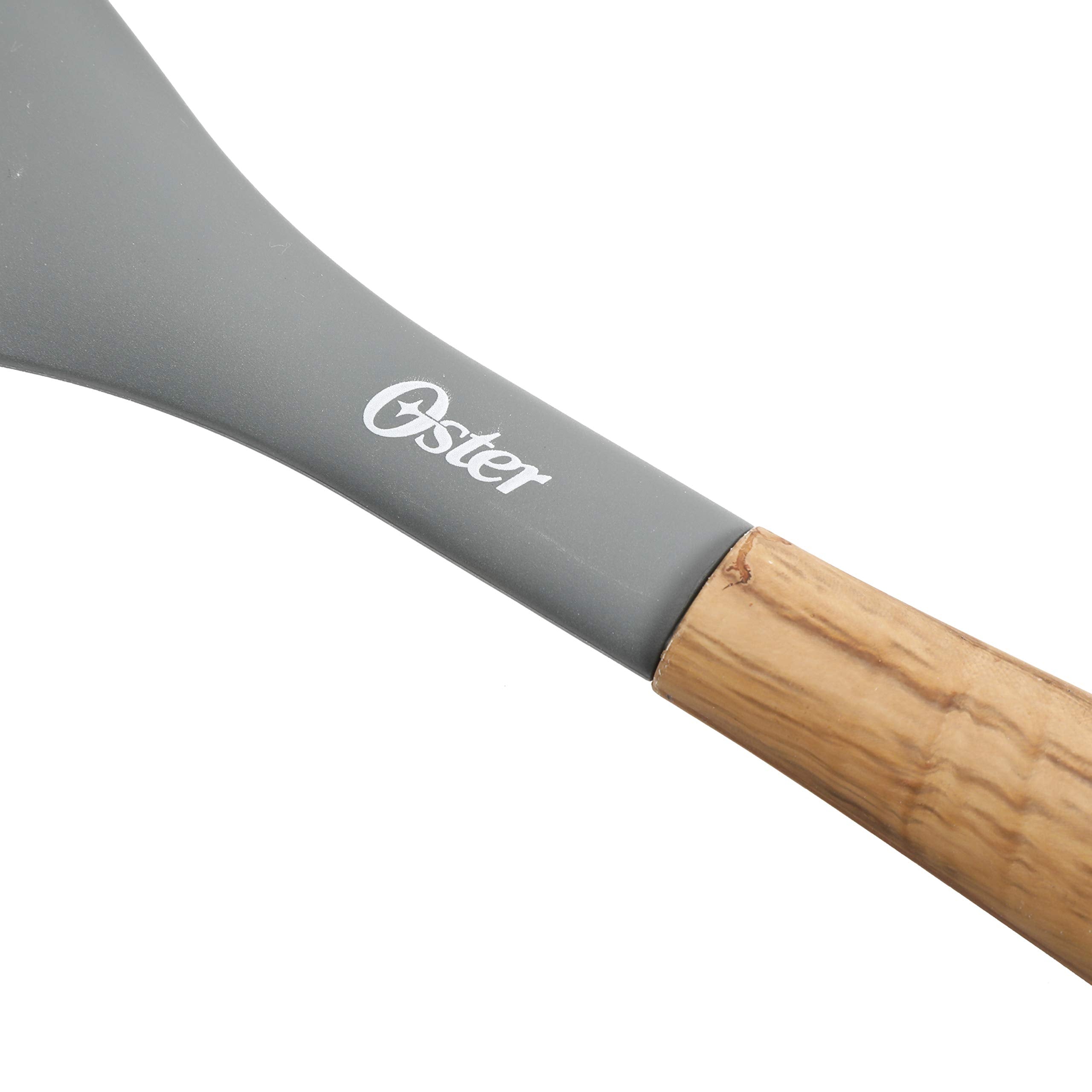 Oster Everwood 5 Pc Nylon Tools Set, 5-Piece, Grey/Wood