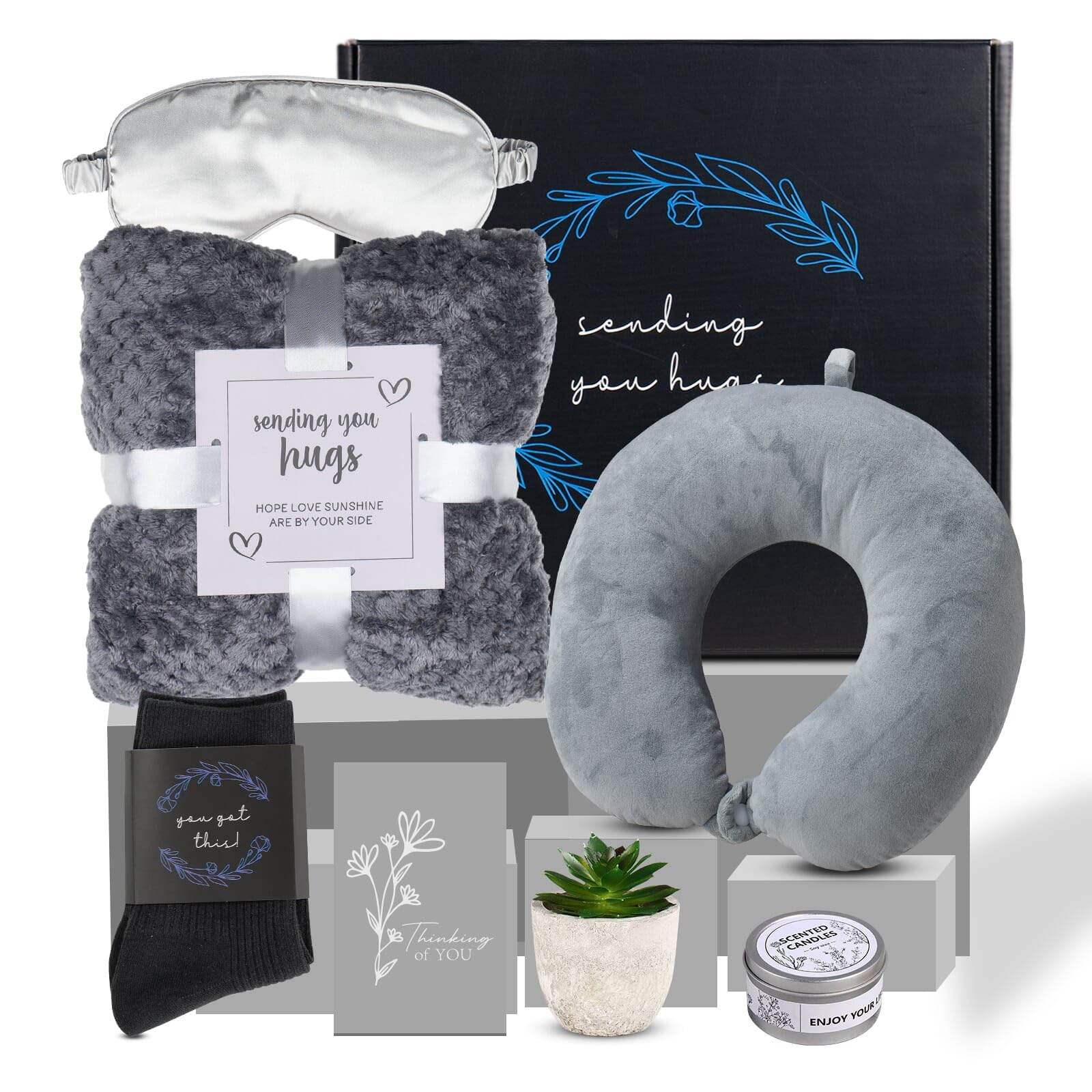 Get Well Soon Gift Basket Men, Self Care Gifts For Men, Get Well Gifts For Men After Surgery, Thinking Of You Gifts For Men, Sym