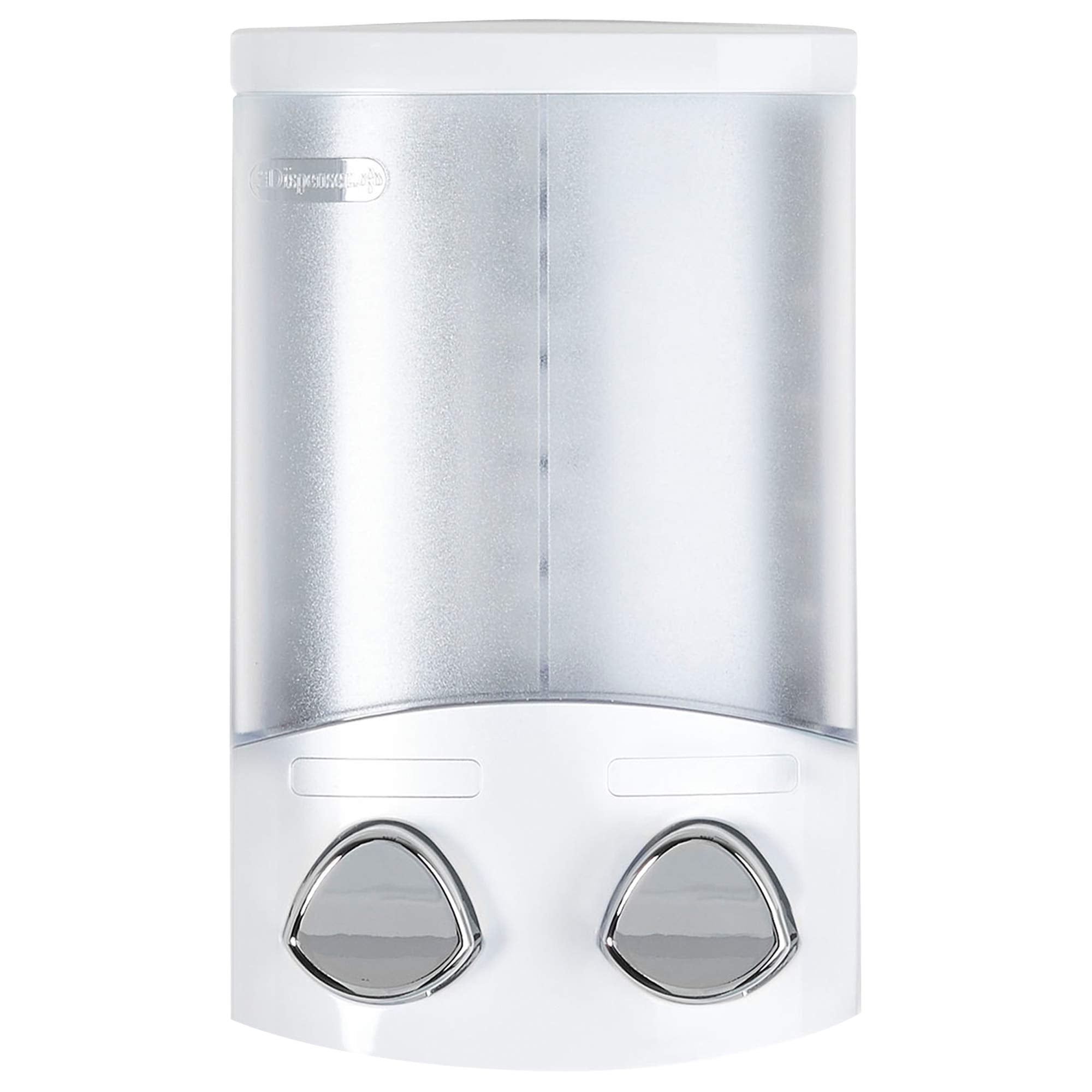 Better Living Products  White 76254-1 Euro Series 2-Chamber Soap and Shower Dispenser