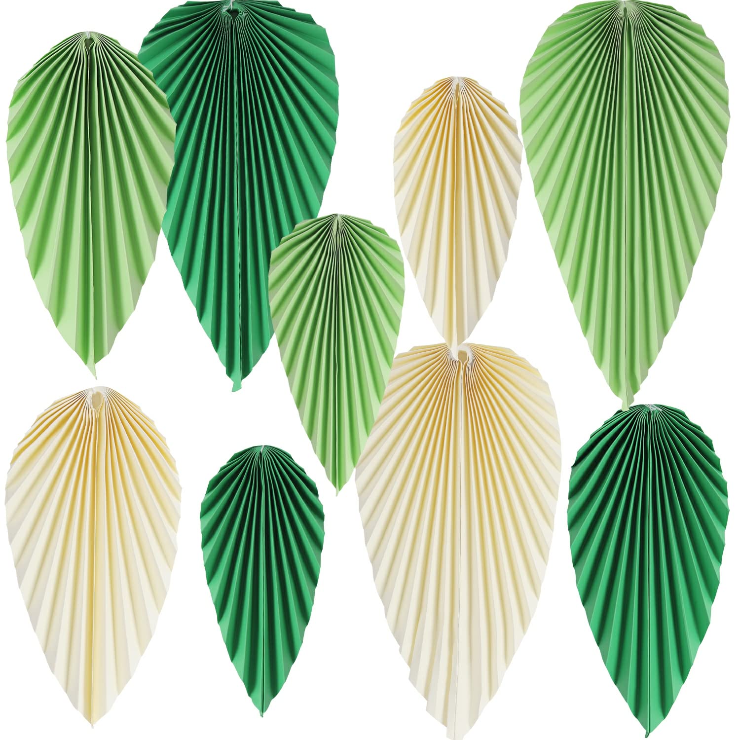 Easy Joy Paper Leaves Decorations For Wall Paper Fans Classroom Decoration Paper Leaves Backdrop Decor Paper Fans Decoration Han