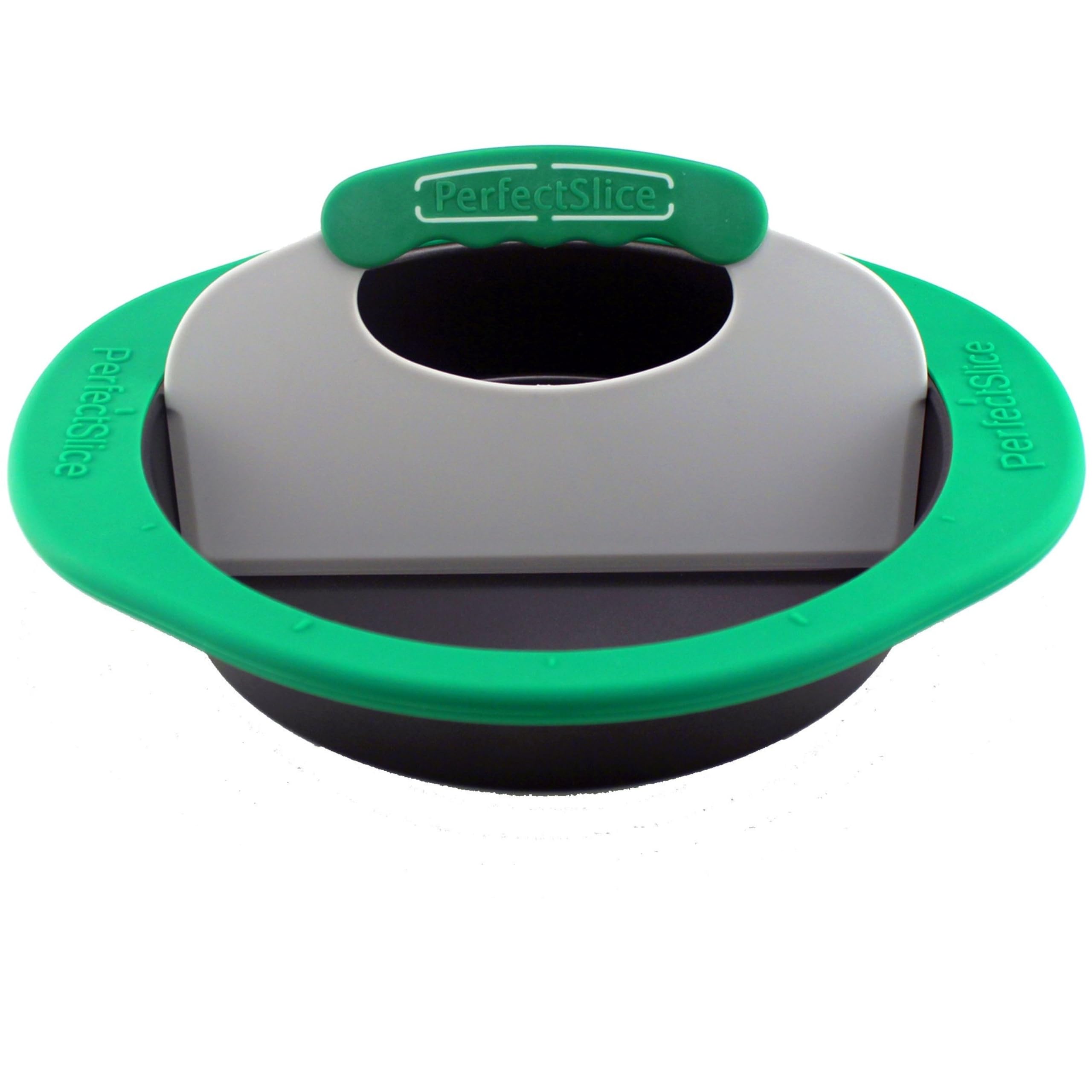 Berghoff Perfect Slice Round Cake Pan With Silicone Sleeve And Tool, Gray