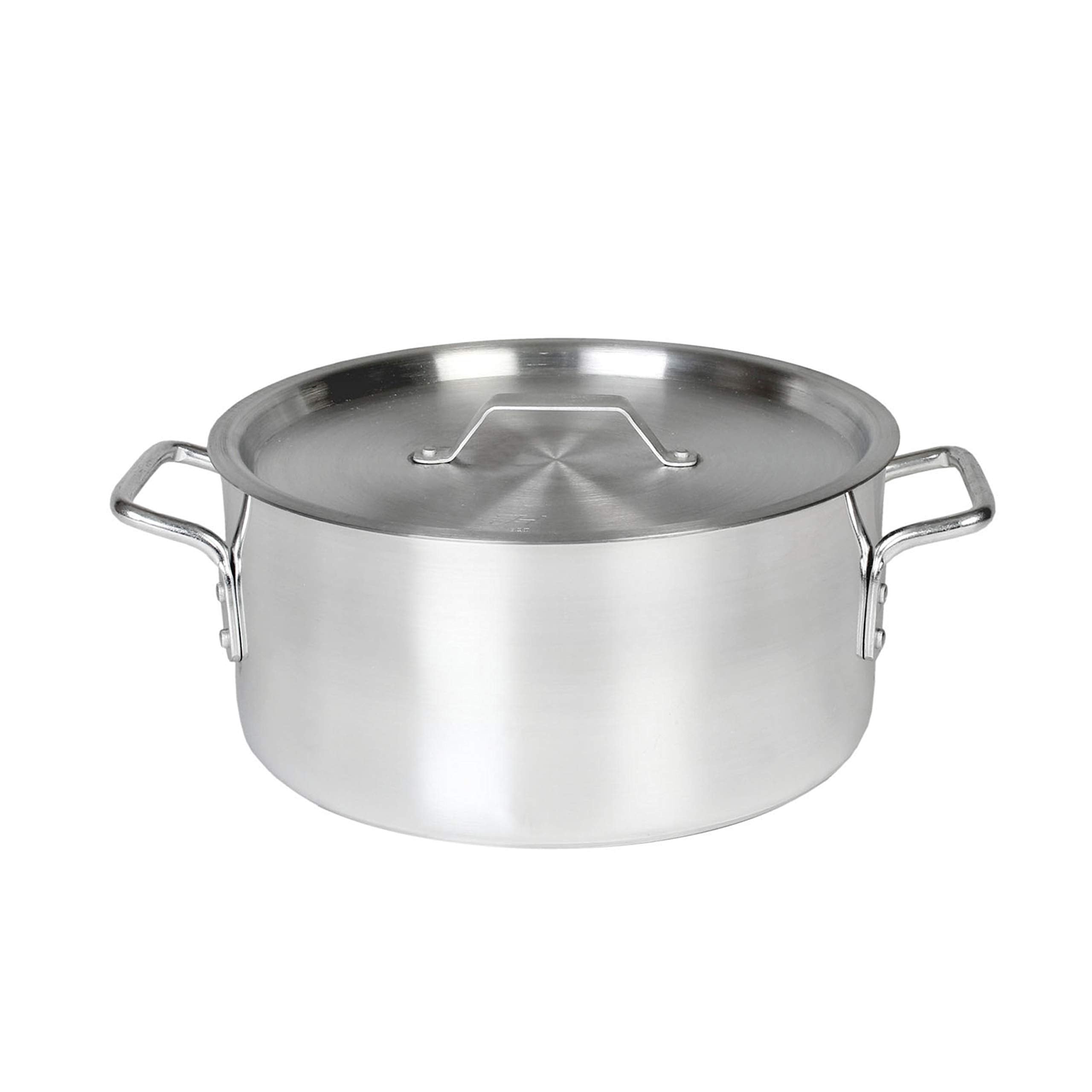 Thunder Group 14 Quart Aluminum Braiser with Lid