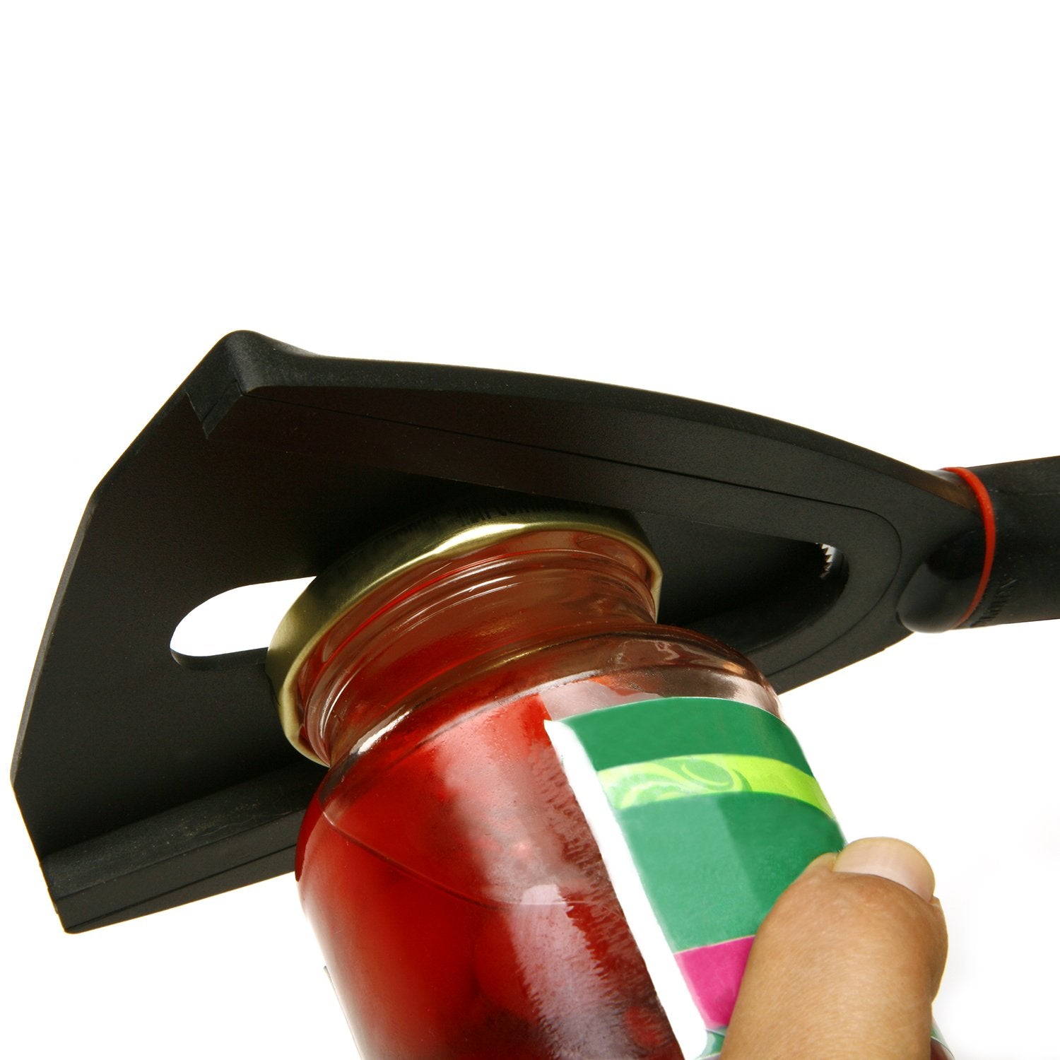 Norpro Grip-Ez Jar Opener Stainless Steel, 10In/25.5Cm, Black