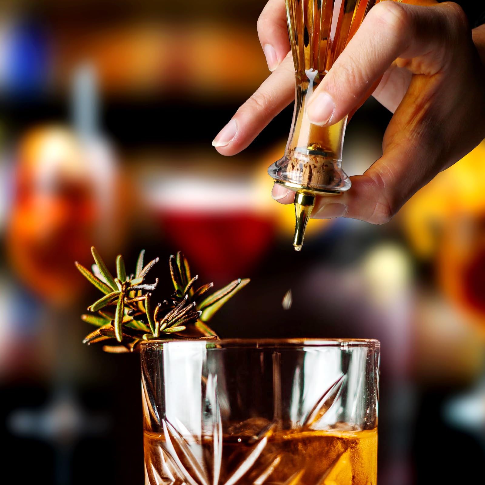 Suprobarware Bitter Bottle - Glass Bitter Bottle With Dash Top, 5Oz/150Ml, Great For Bartender, Home Bar - Kjp15 (5Oz/150Ml) (Ta