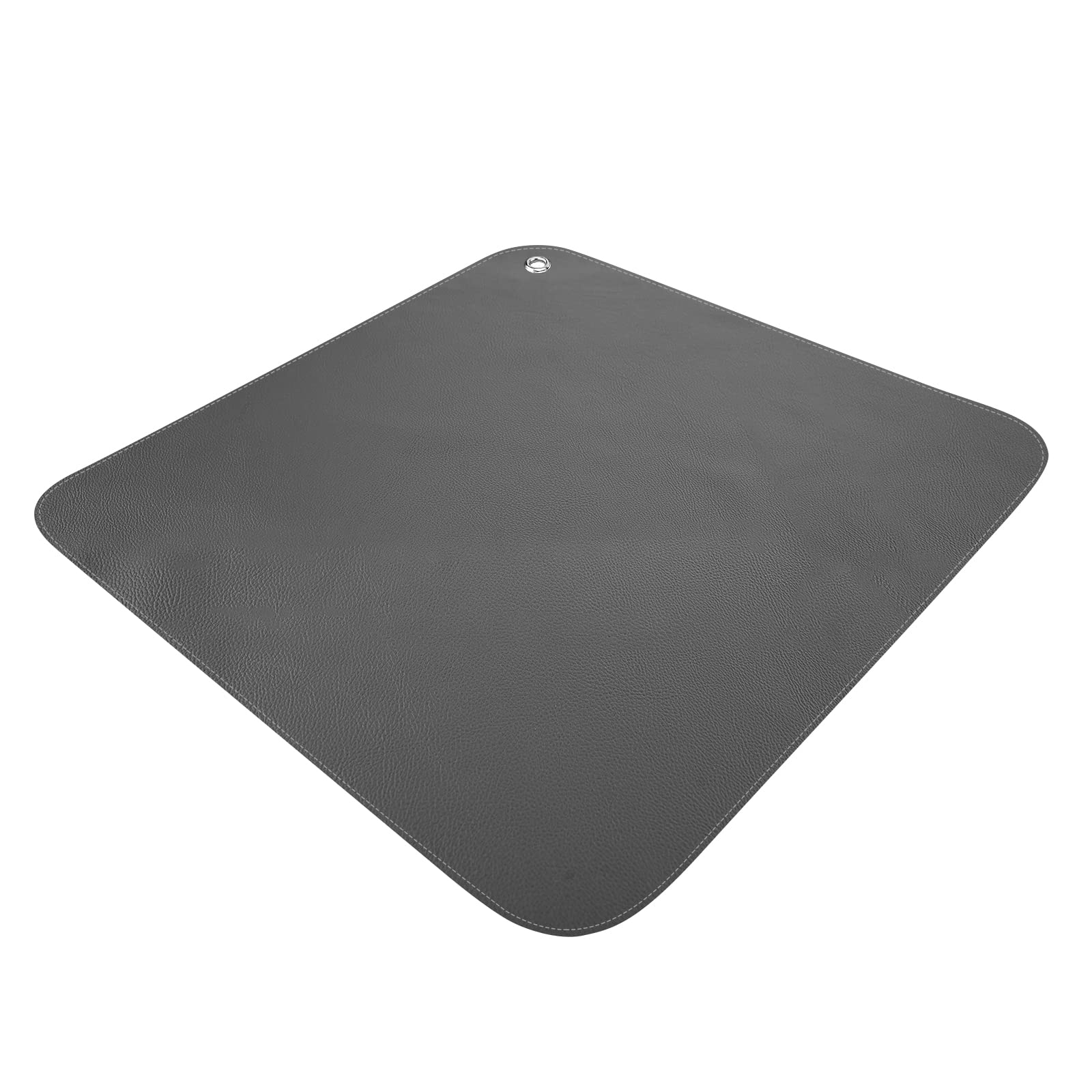 Linkidea Vegan Leather Splat Mat For Under High Chair Floor Protector (54 '' L X 54 '' W)