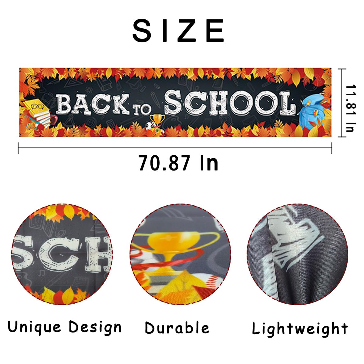 Back To School Table Runner 14X72'' Back To School Table Runner For Indoor Welcome To School Table Runner Decor Coffee Tabletop