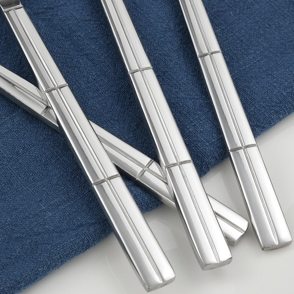 Lesbin 12-Piece Stainless Steel Dinner Forks, 7.97-Inch