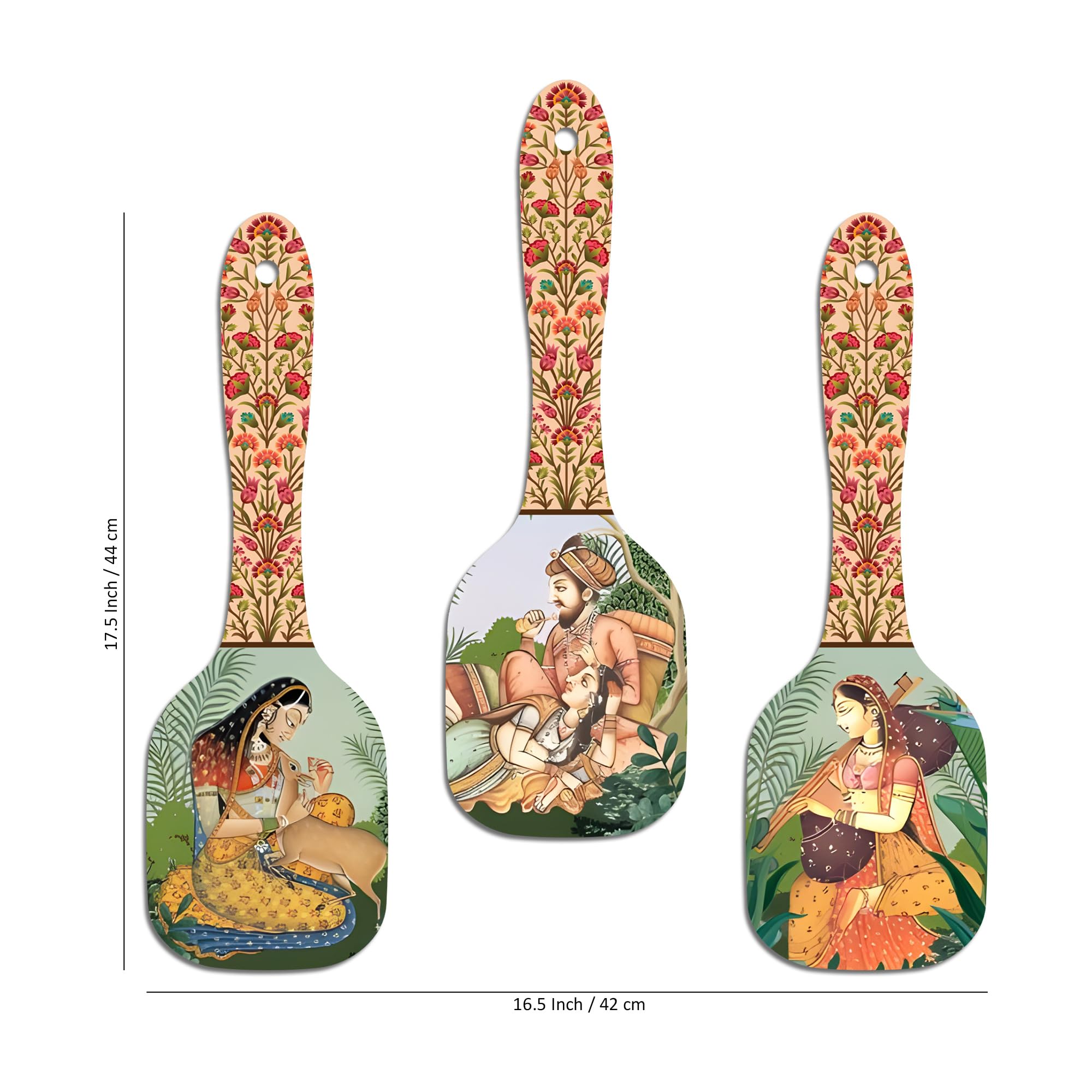 Artvibes Royal Mural Art Wooden Wall Hanging Decoration Item for Home | Bedroom | Living Room | Mdf Designer Decorative Artwork