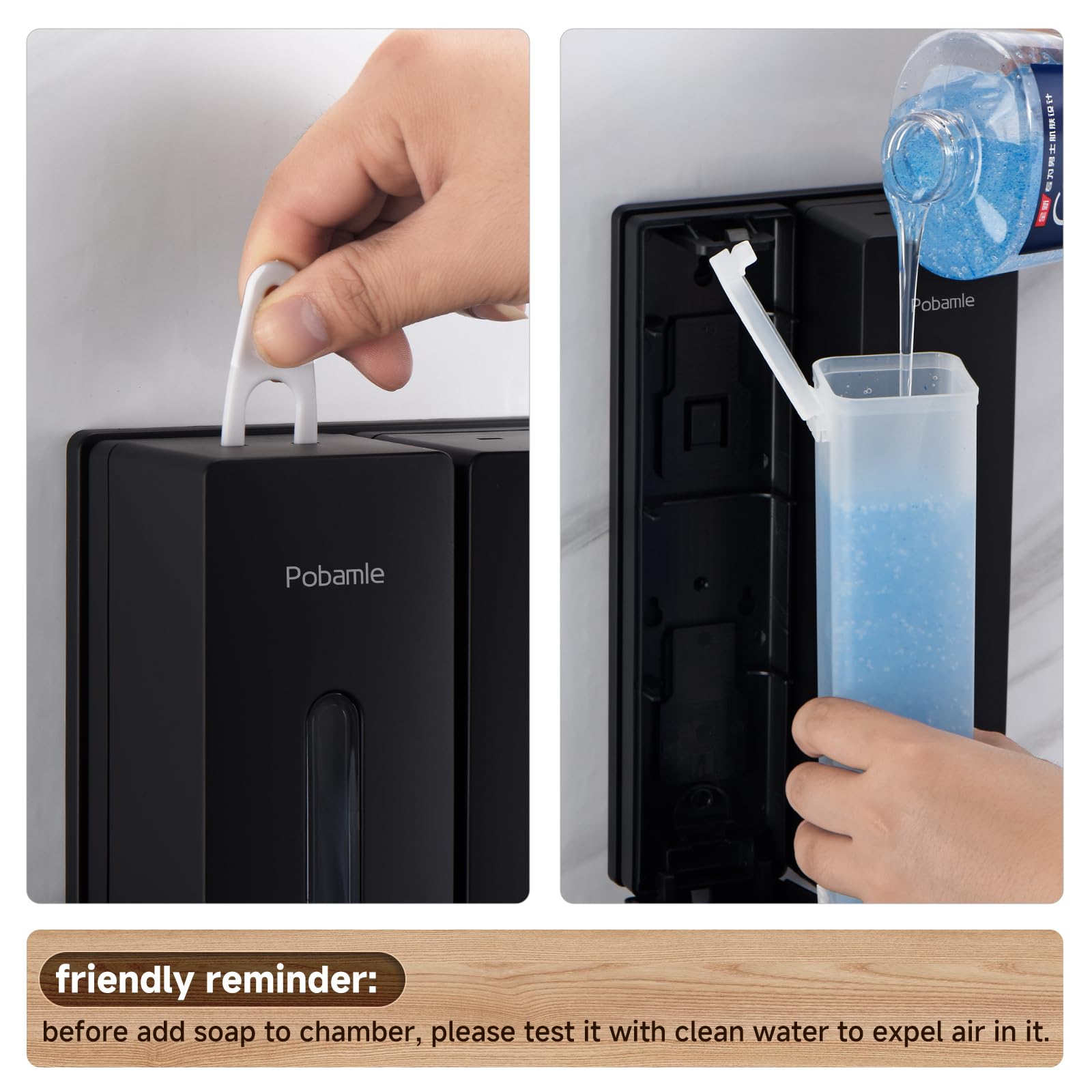 1984 Shampoo And Conditioner Dispenser Wall Mount Shower Dispenser 2 Chamber No Drill Bathroom Set Shampoo Dispenser For Shower