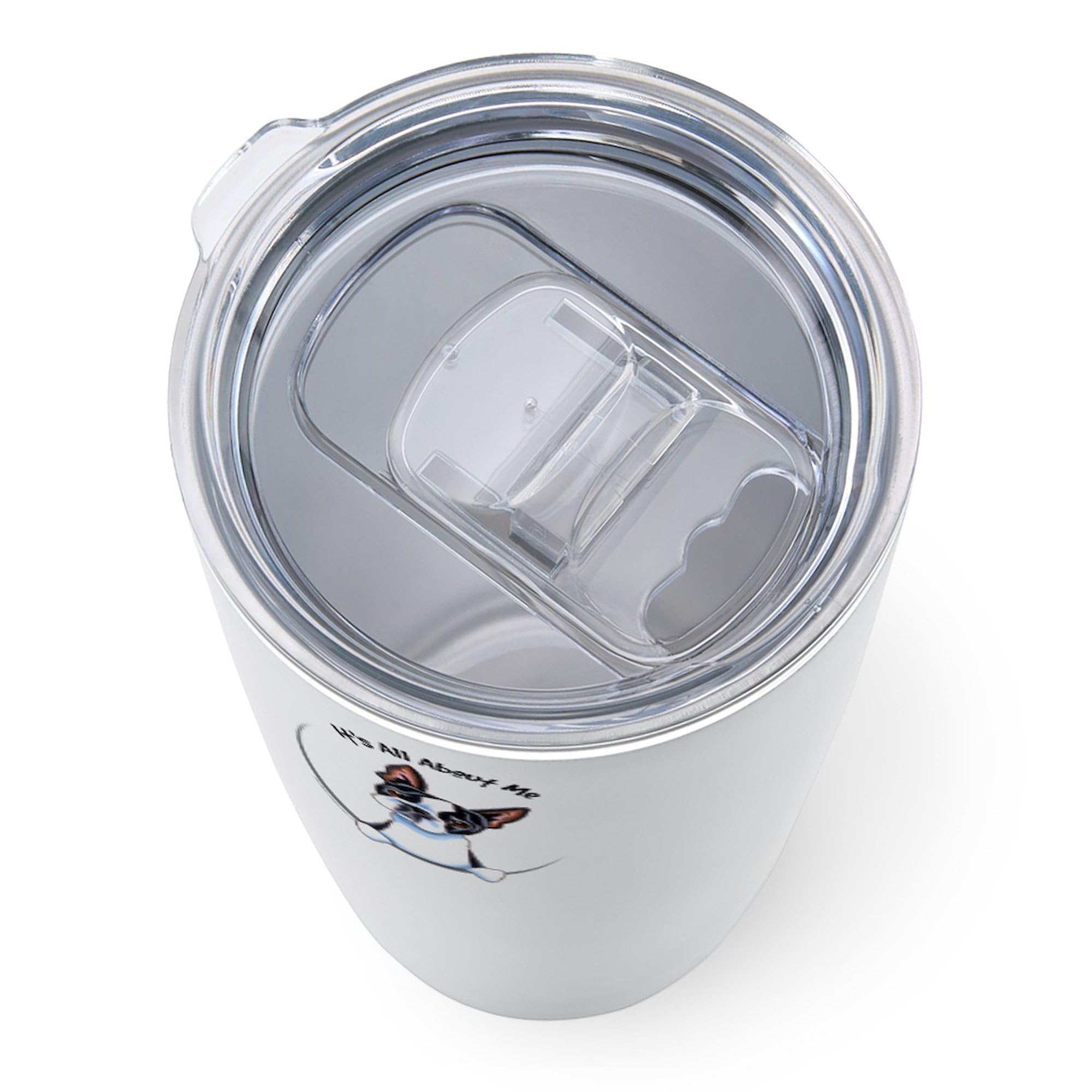 Cafepress Boston Terrier Iaam Stainless Steel Travel Mug 20 Oz. Insulated Stainless Steel Coffee Tumbler