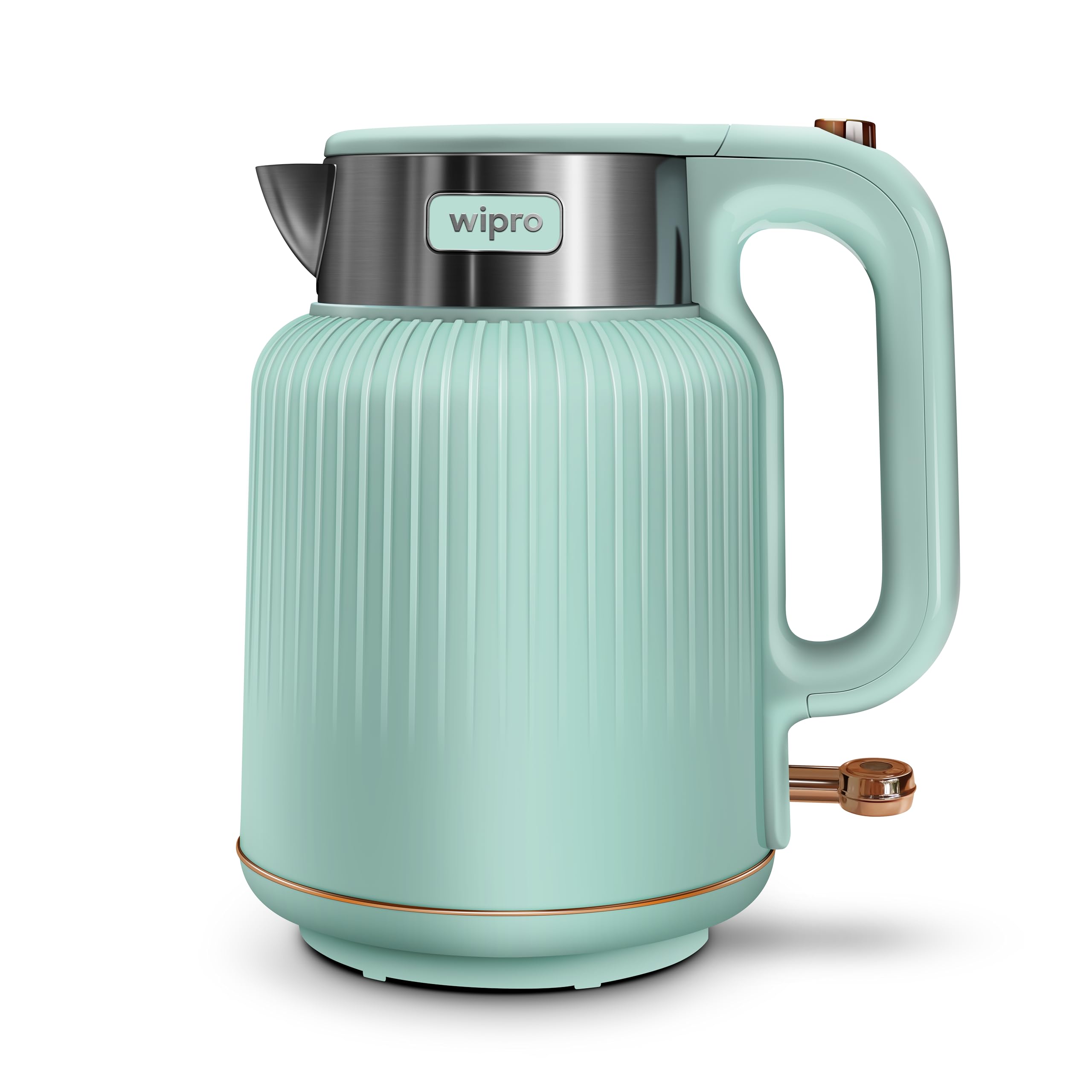 Wipro Abs Elato Bk215 Cool Touch Electric Kettle,1.7 Litres,Anti-Rust Shield,Super Fast Heating,3X Protection,Overheat,Dry Boil 