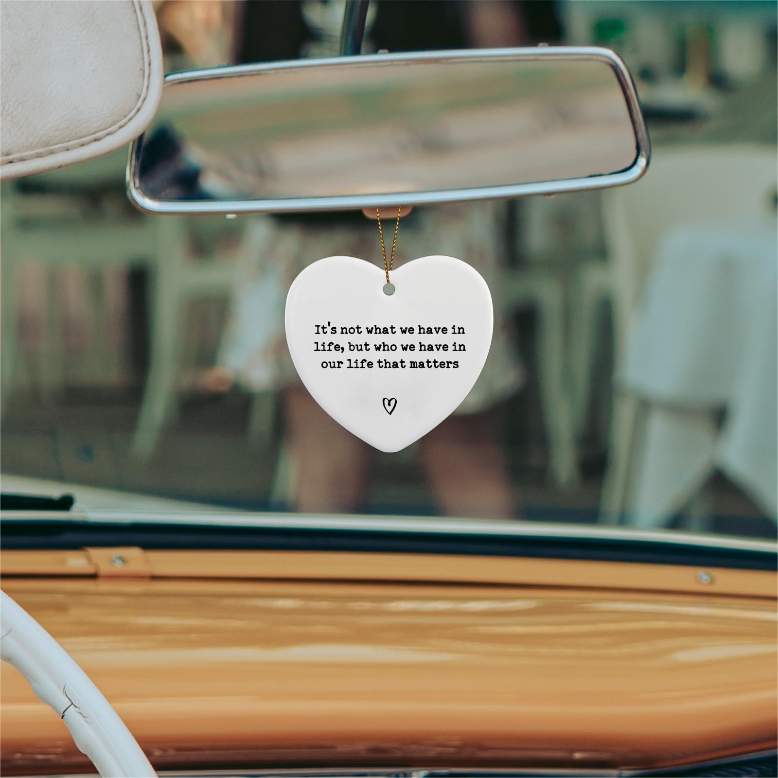 Thank You Gifts Ornament Keepsake Sign Heart Plaque for Women Men Appreciation Gifts for Coworkers Sister Employee Heart Plaque