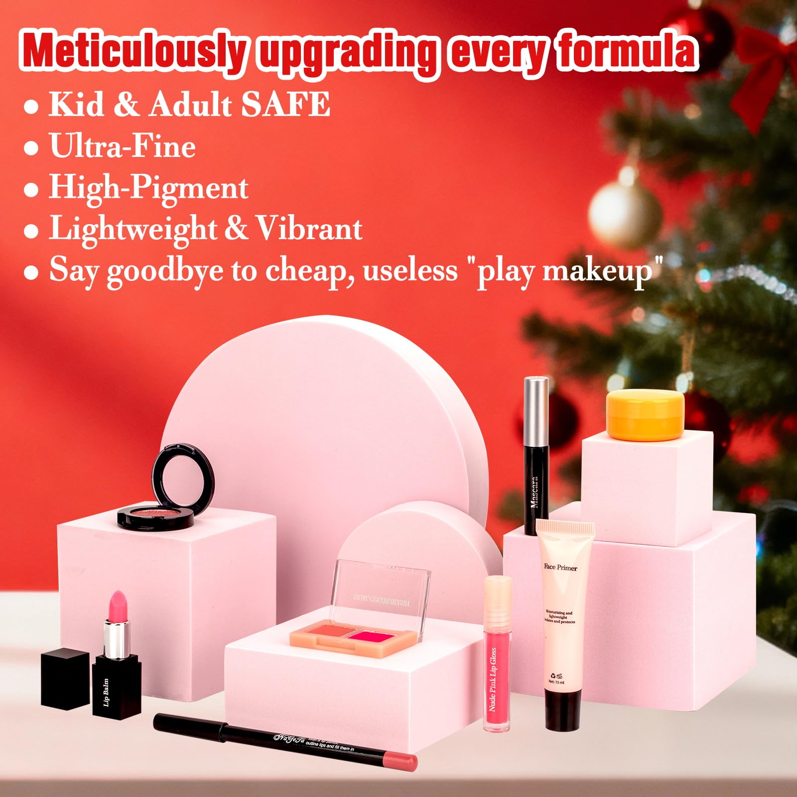 Makeup Advent Calendar 2025 - Beauty Advent Calendar with 24 Days of Individually Boxed Surprises - Christmas Countdown Calendar