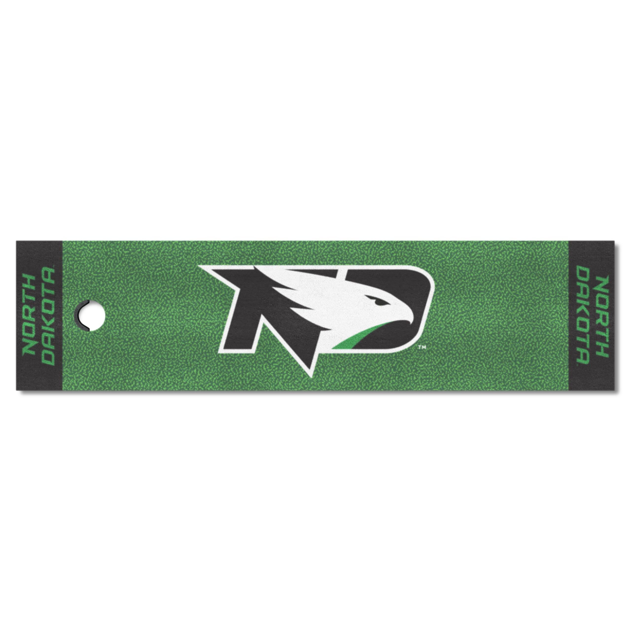 FANMATS 21688 North Dakota Fighting Hawks Putting Green Mat - 1.5ft. x 6ft.