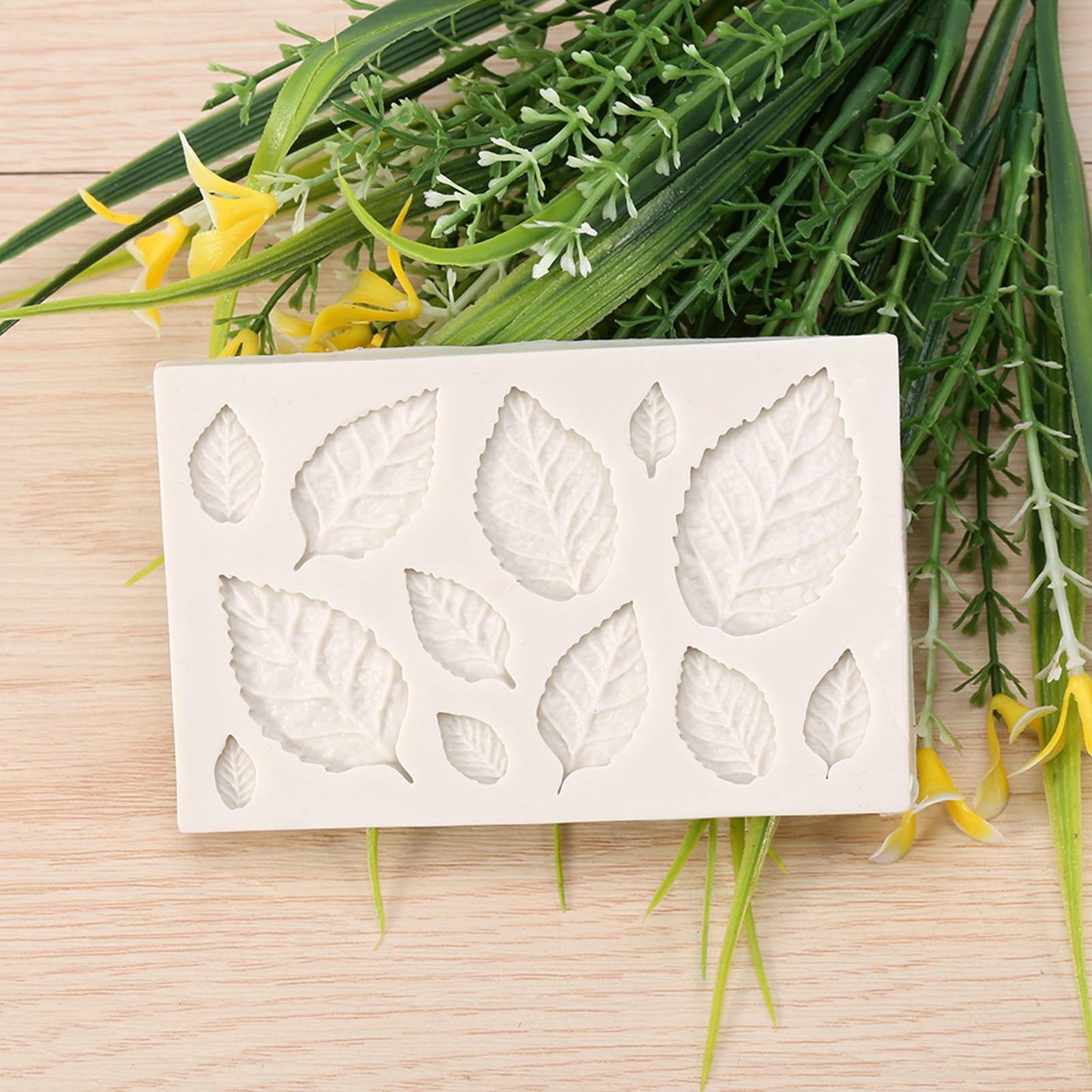 3D Silicone Leaves Fondant Cake Mold Creative Chocolate Sugarcraft Mould Decorating Diy Tool Food Grade Silicone