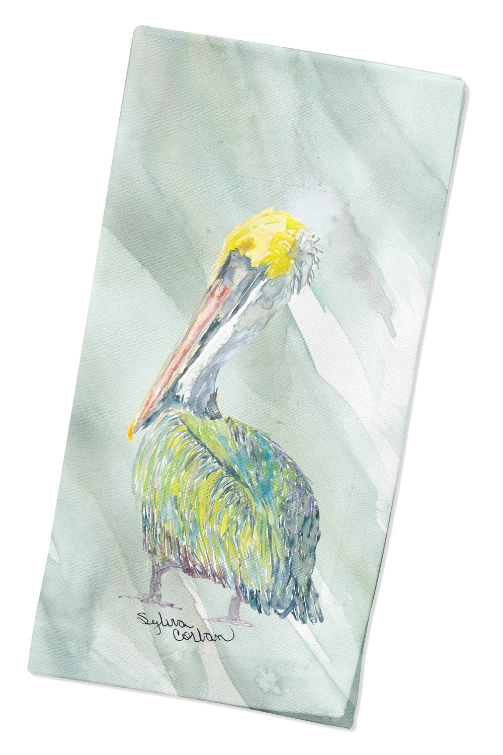 Pelican on Sage Green Napkin SC2064NAP