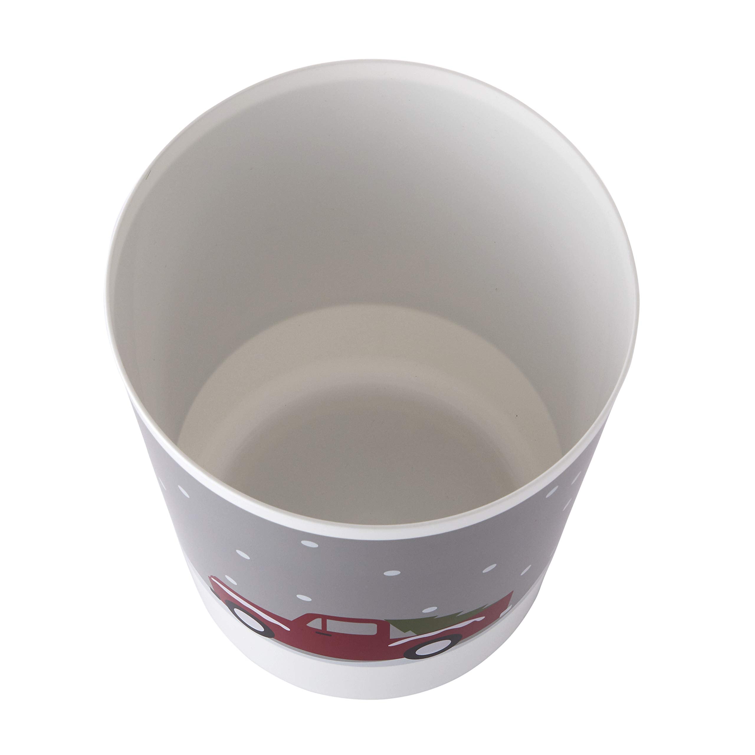 Skl Home Retro Truck Wastebasket, White