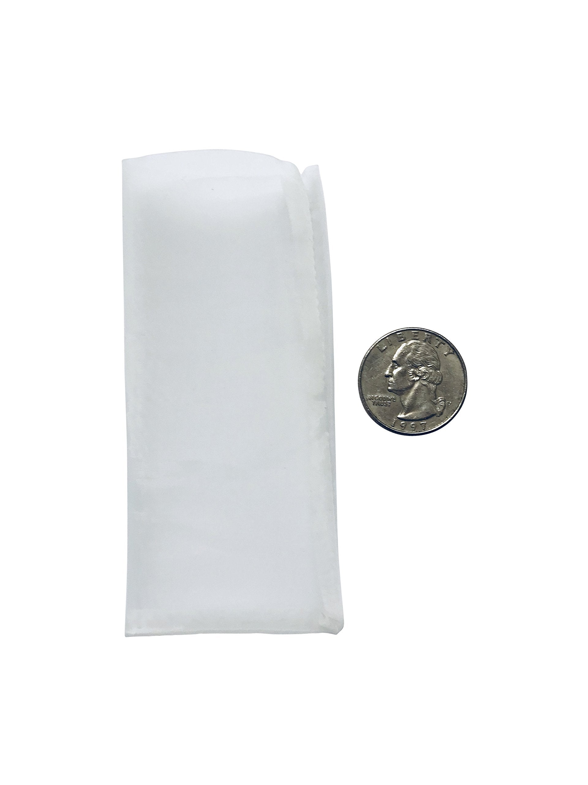 25 Micron | Premium Nylon Tea Filter Bags | 2'' X 4'' | 50 Pack