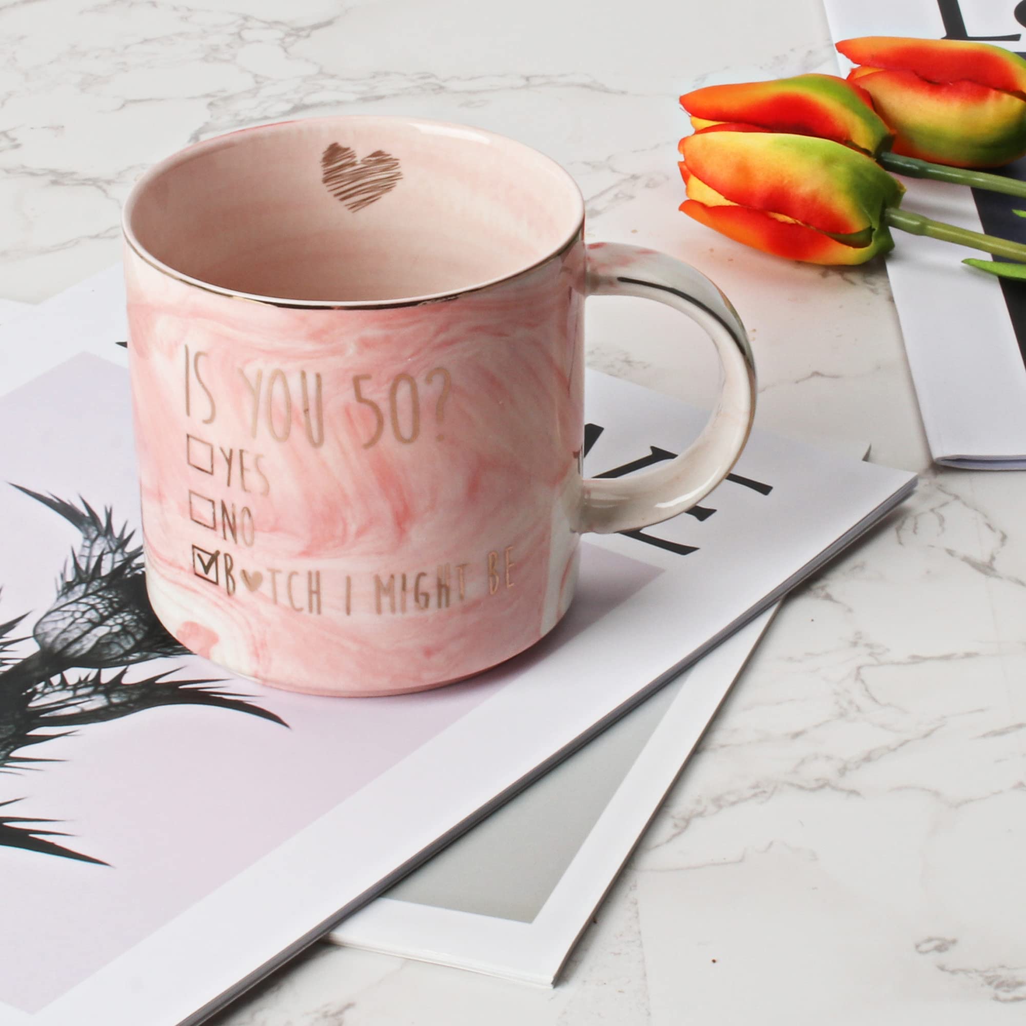 Funny 50Th Birthday Gifts For Women - Turning 50 Year Old Birthday Bday Gift Ideas For Wife, Mom, Daughter, Sister, Aunt, Best F